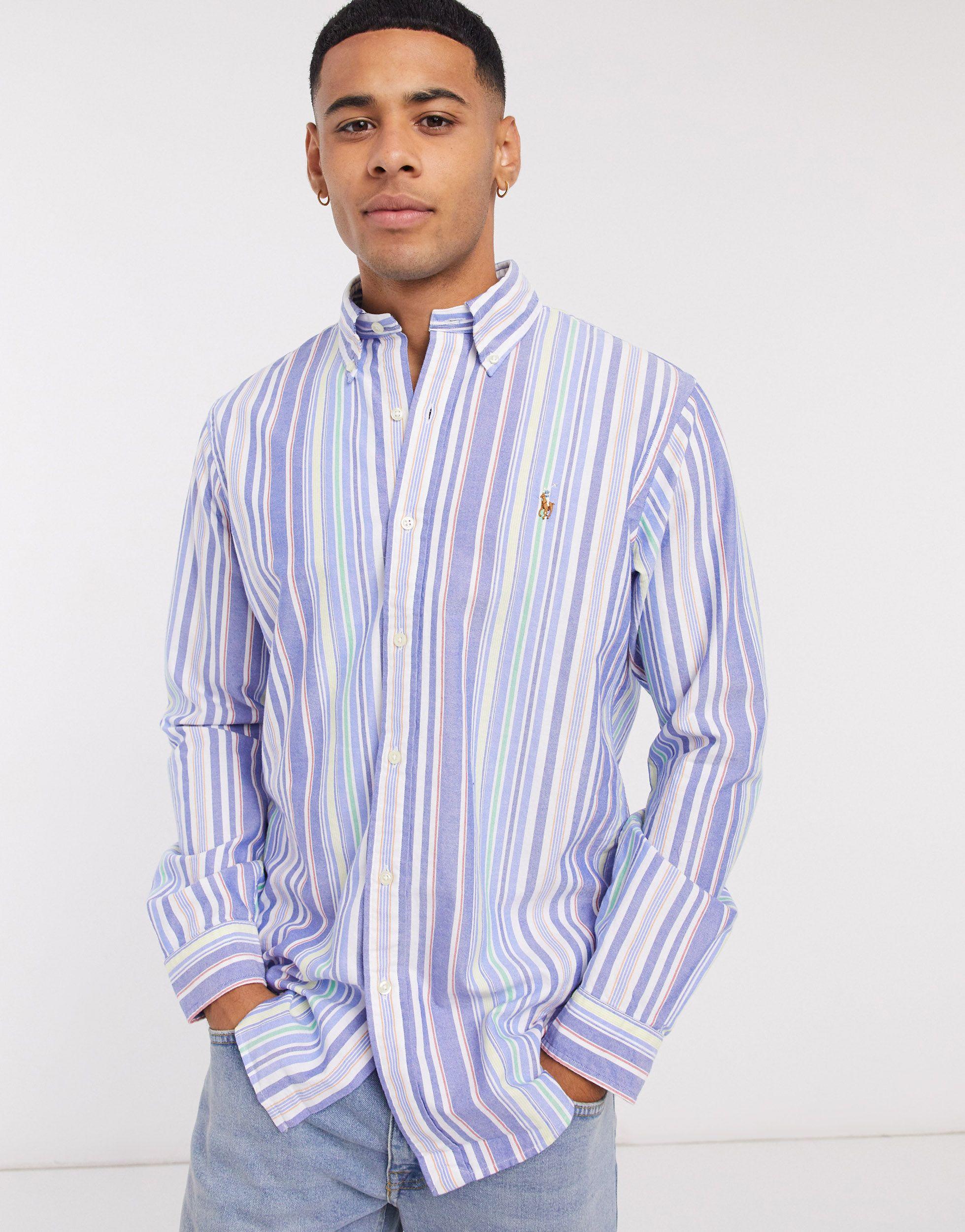 Polo Ralph Lauren Multi Stripe Oxford Shirt Dubai, SAVE 52% -  nereus-worldwide.com