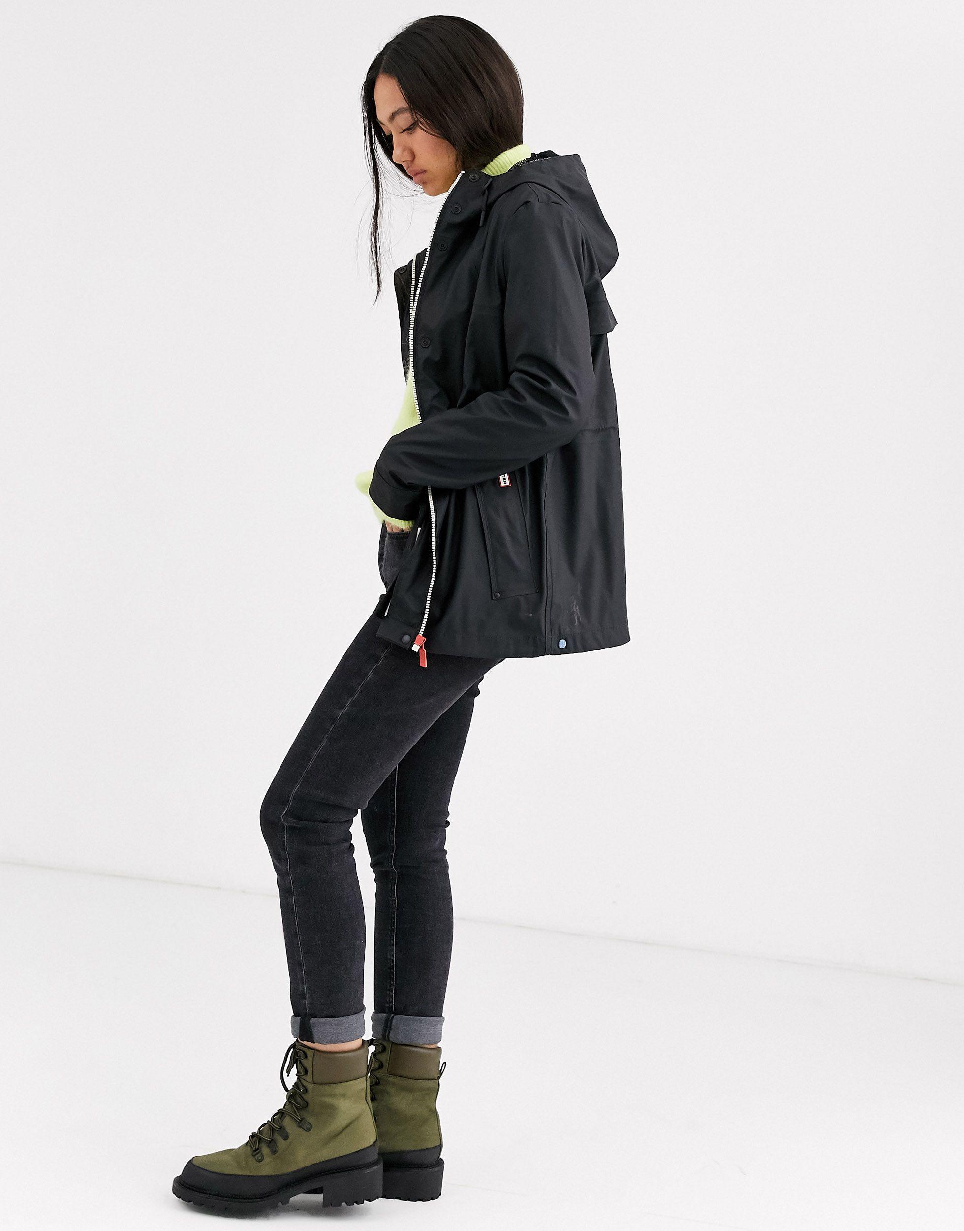 hunter rubberized jacket