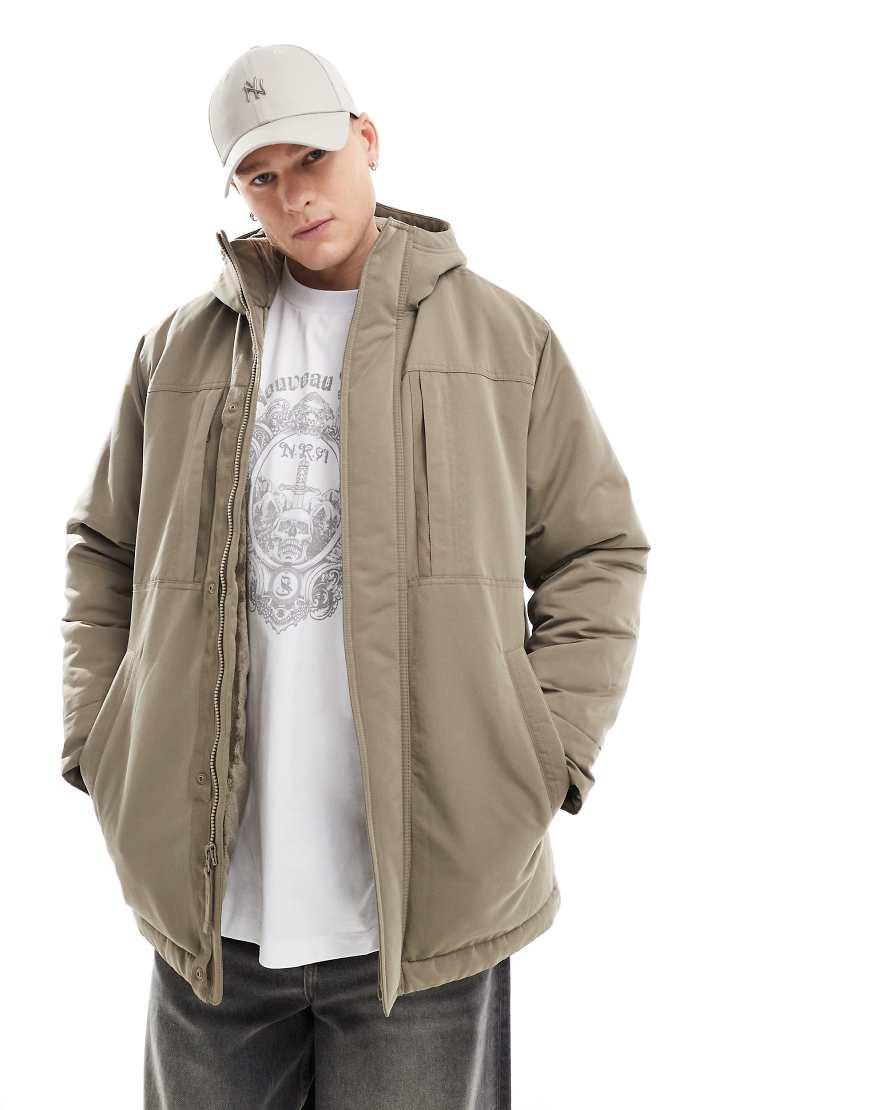 Ropa Chaqueta Hollister Hombre Prendas Acolchadas Chaqueta