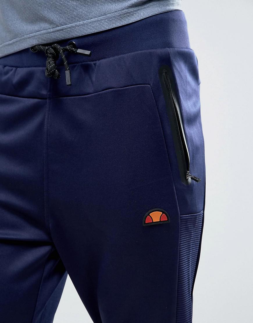 Ellesse Synthetic 3/4 Length Joggers In Navy in Blue for Men - Lyst