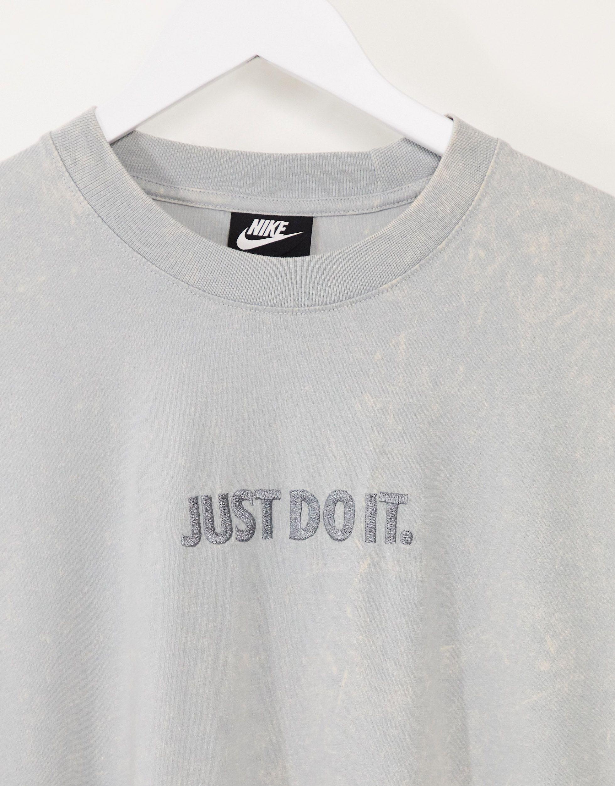 just do it washed t shirt
