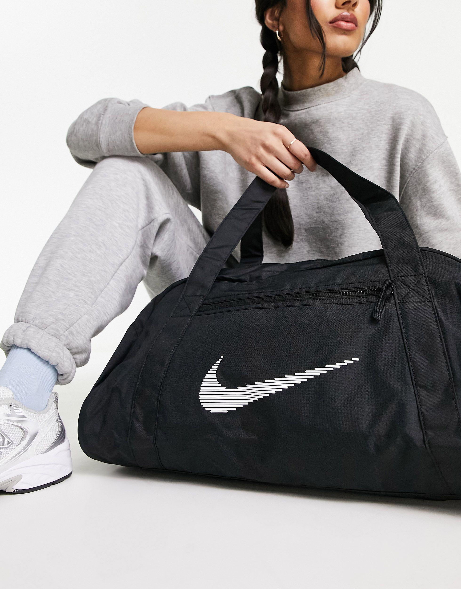 Nike Nike One Club Duffle Gym Holdall Bag in Gray | Lyst