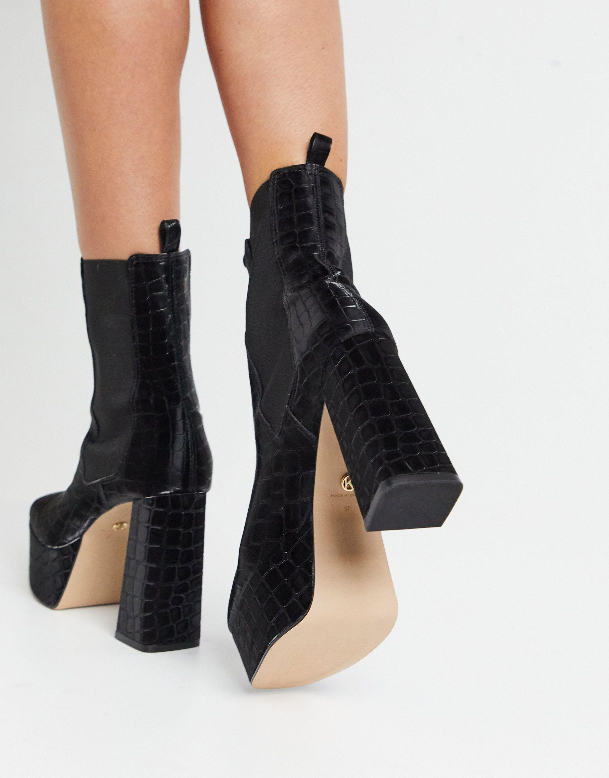 tate platform chelsea boot