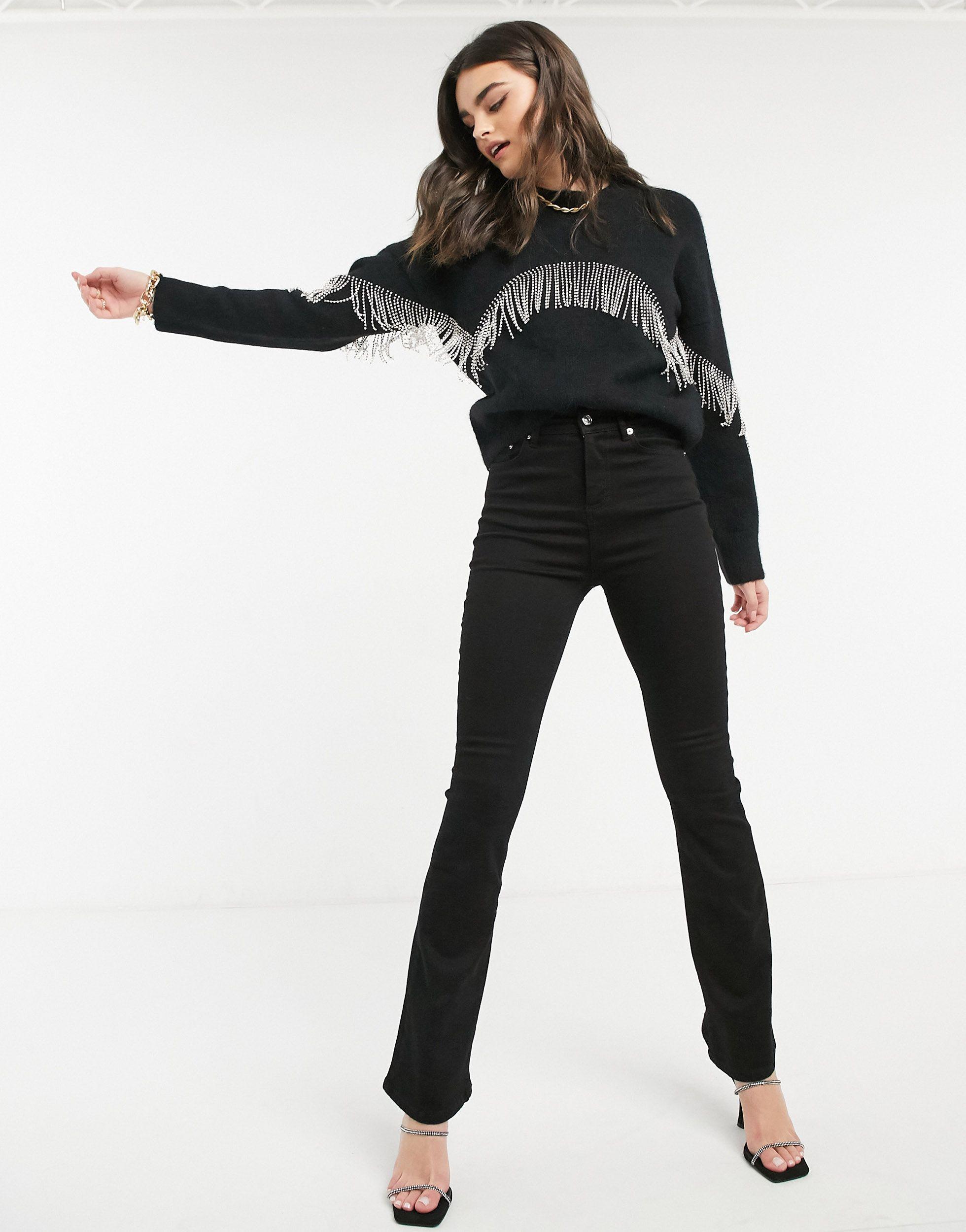 other stories fringe sweater