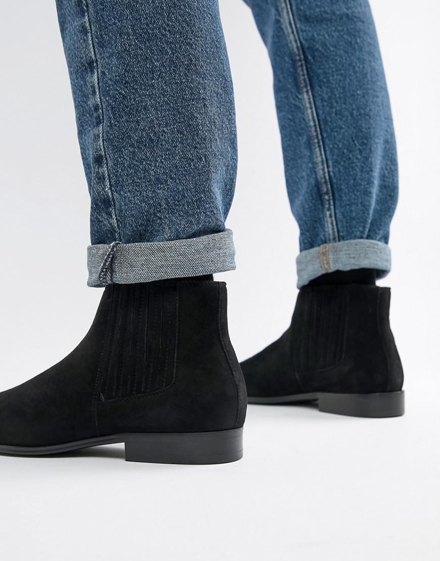 ALDO Utterson Leather Chelsea Boot In Black for Men Lyst