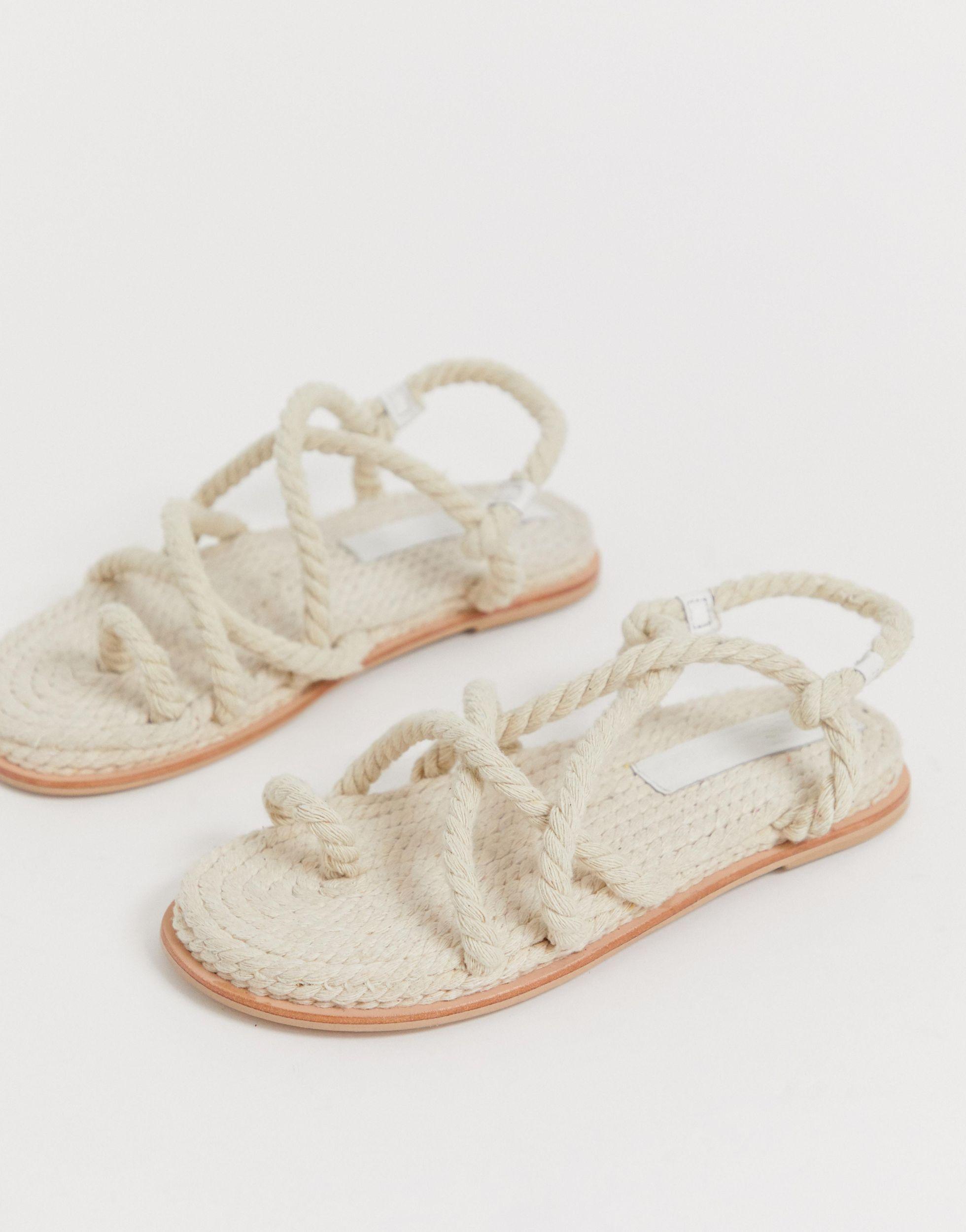 asos cream sandals