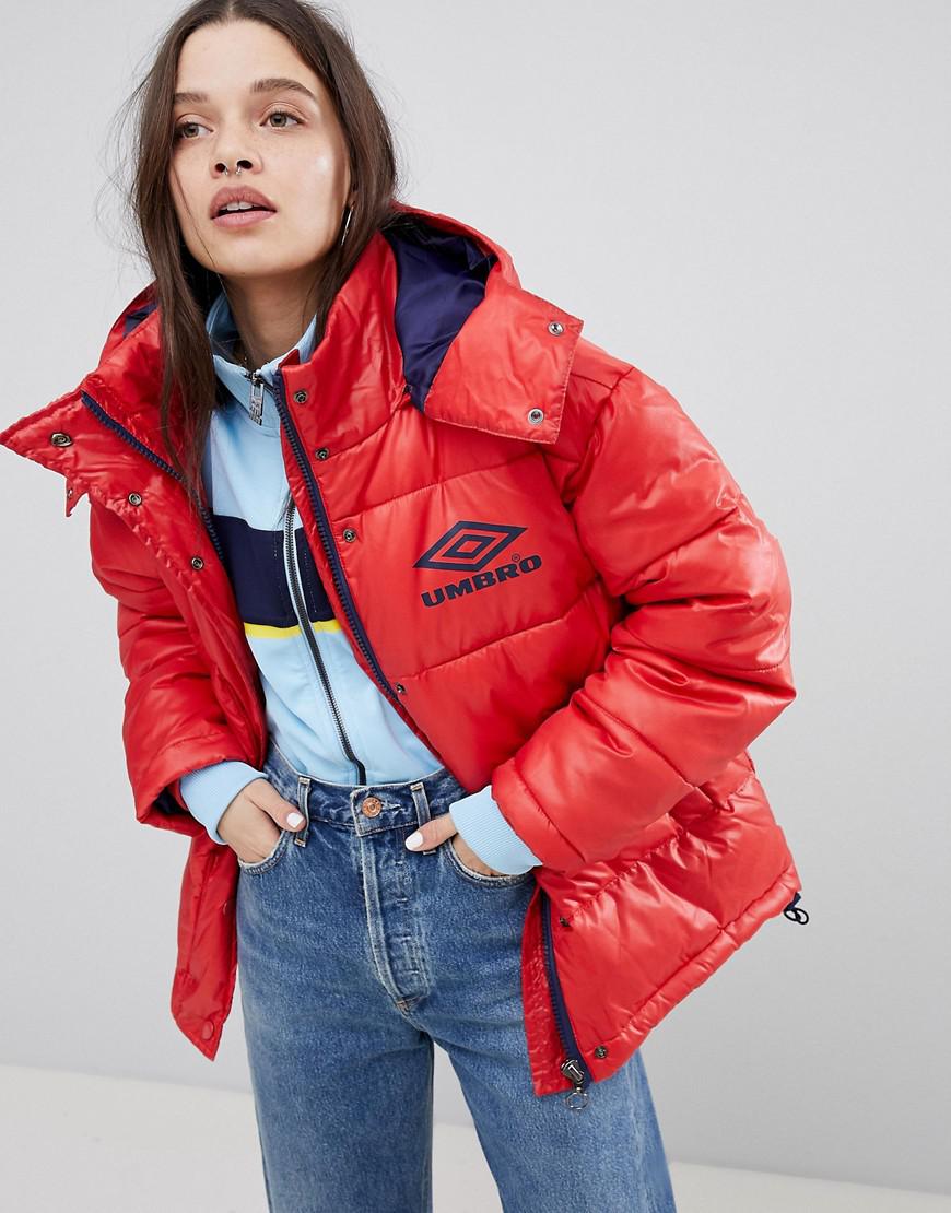 umbro padded jacket