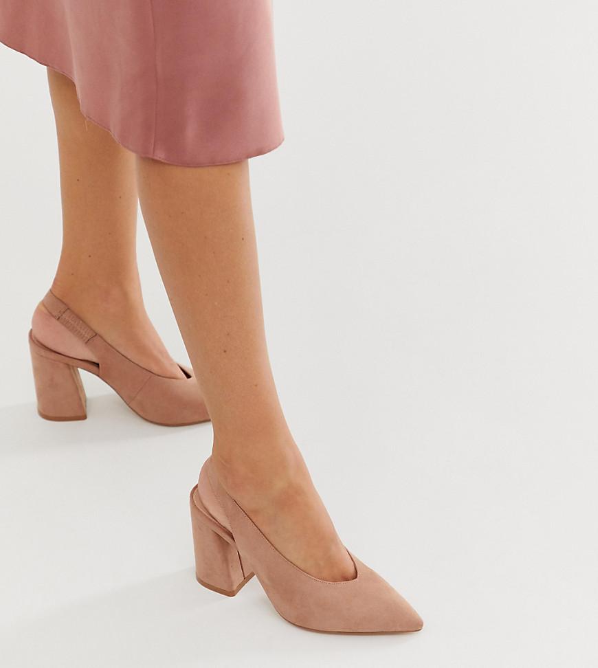 nude block shoes