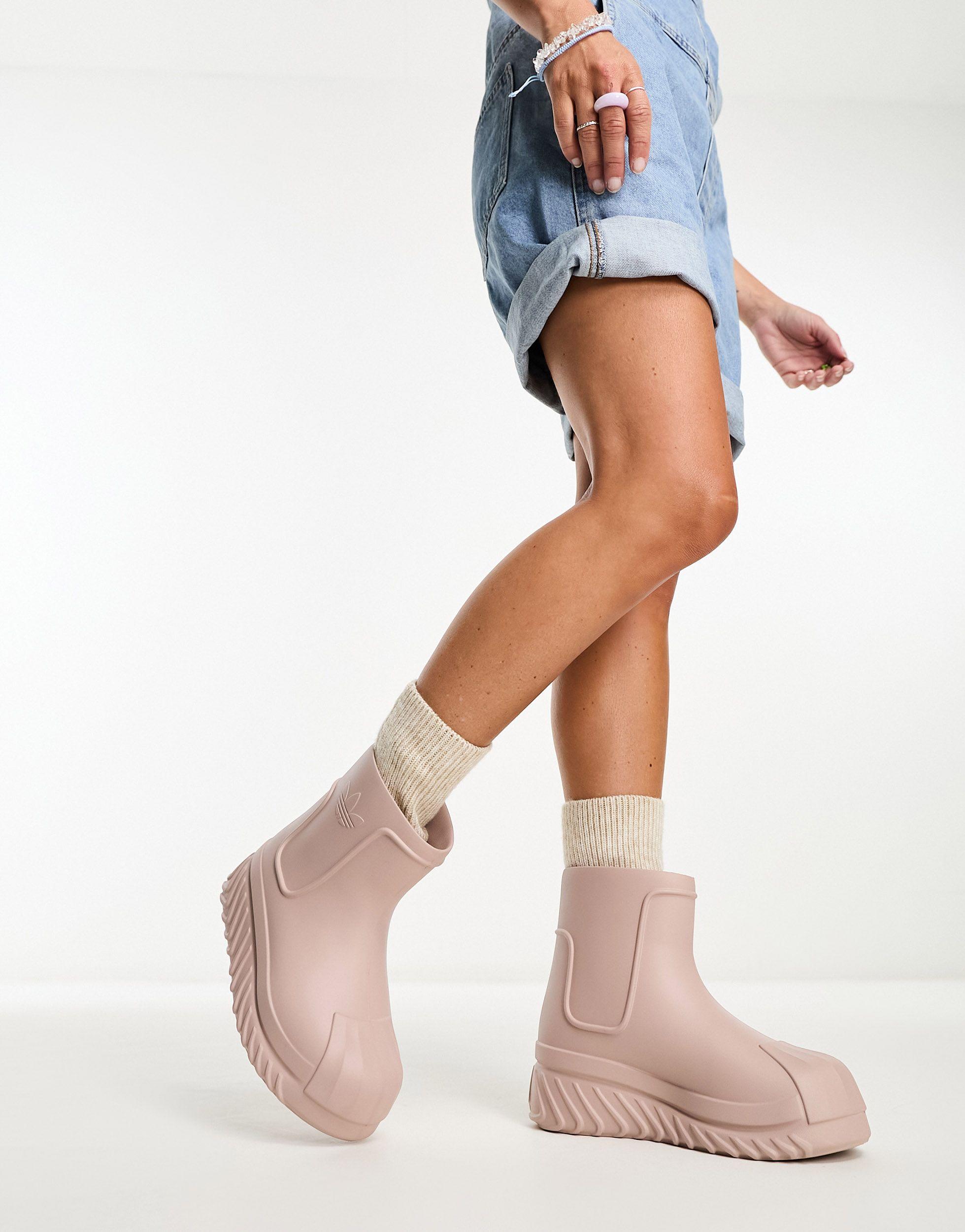 adidas Originals Adifom Superstar Boots in Pink | Lyst