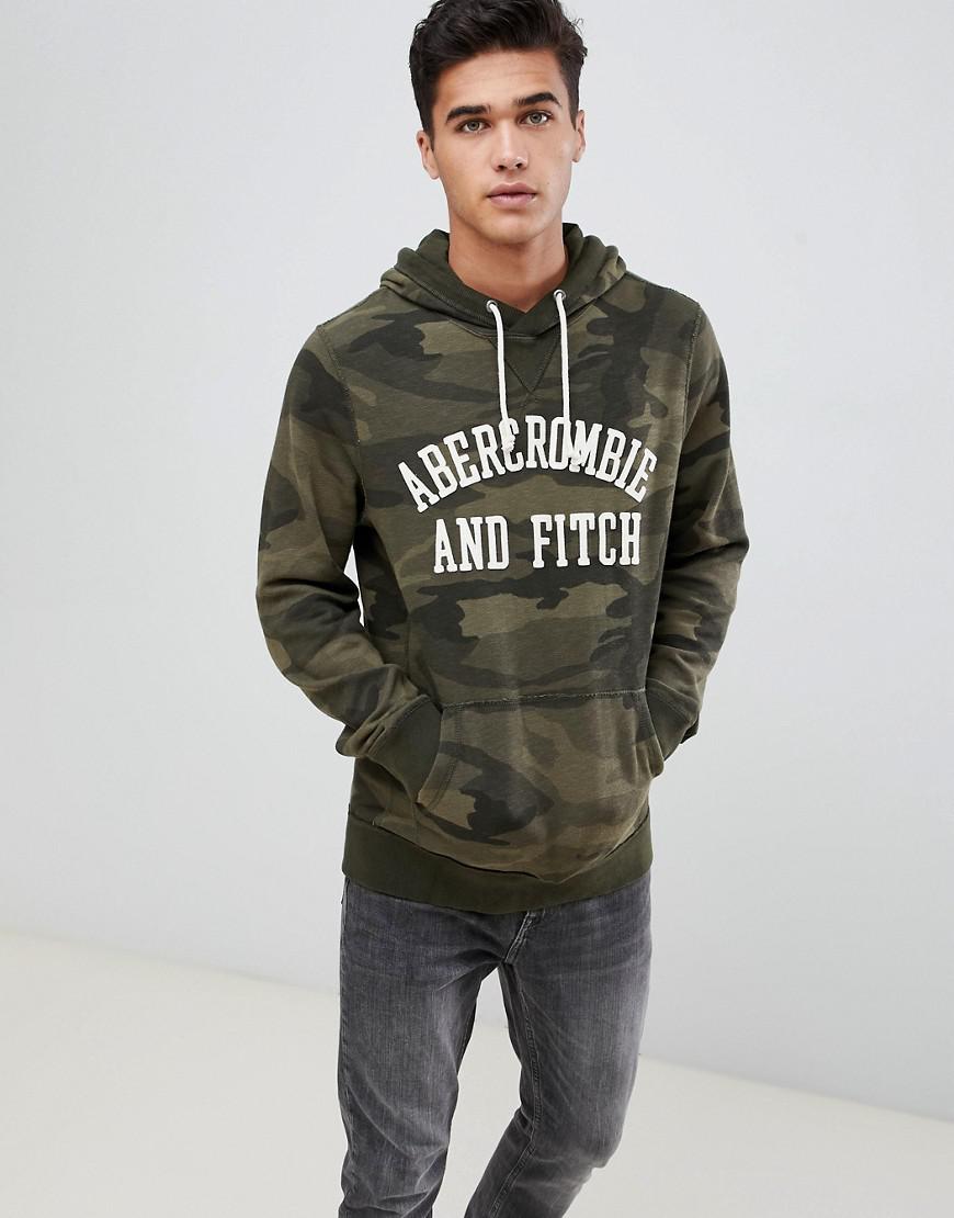 abercrombie and fitch green hoodie
