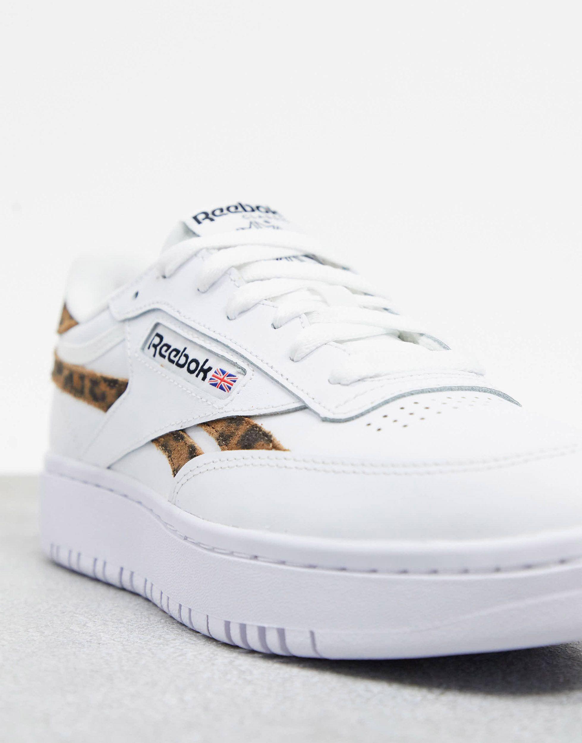 Reebok club outlet c revenge leopard