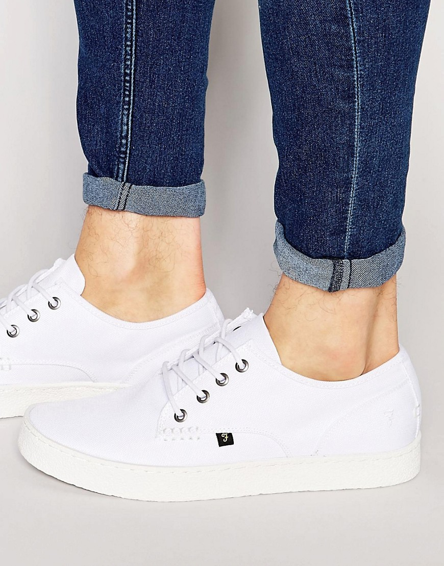 farah canvas plimsolls