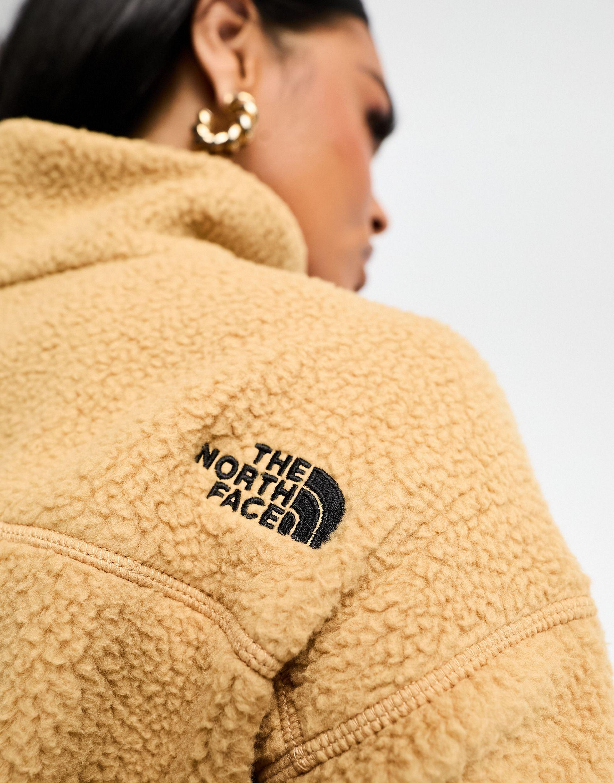 The north face women's dunraven sherpa crop sales