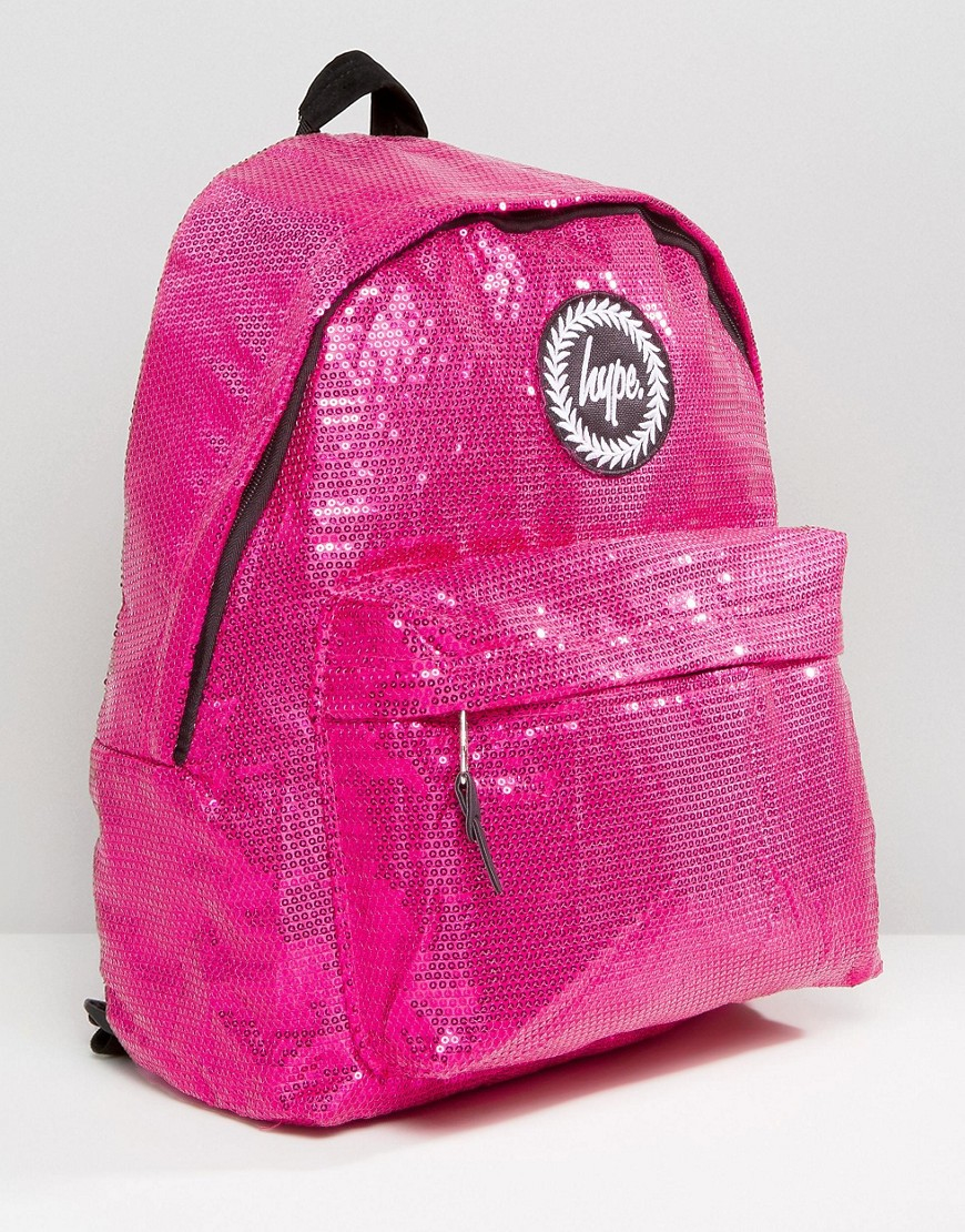 hype sequin backpack