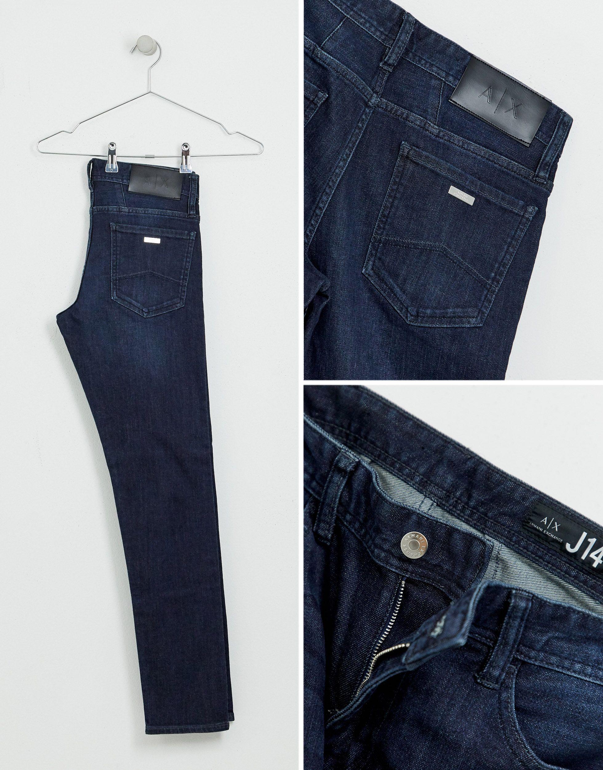 armani stretch skinny jeans