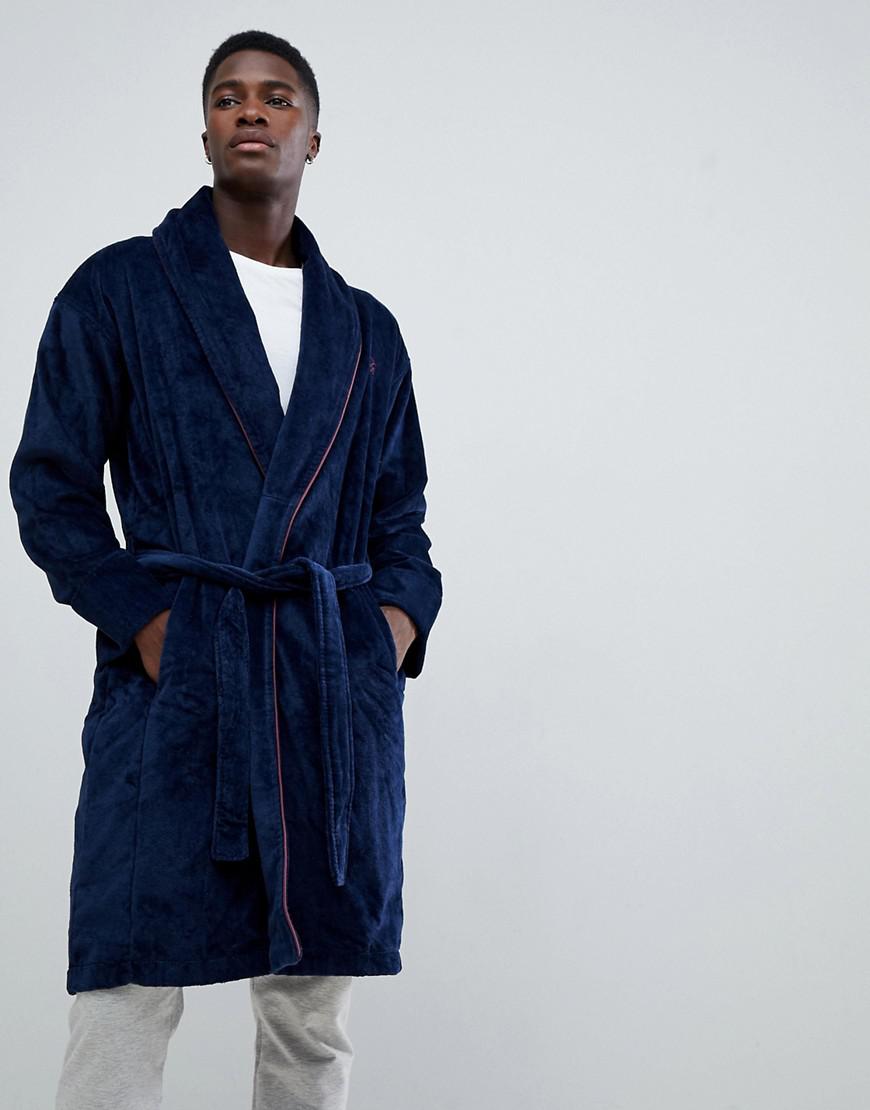 ted baker navy dressing gown