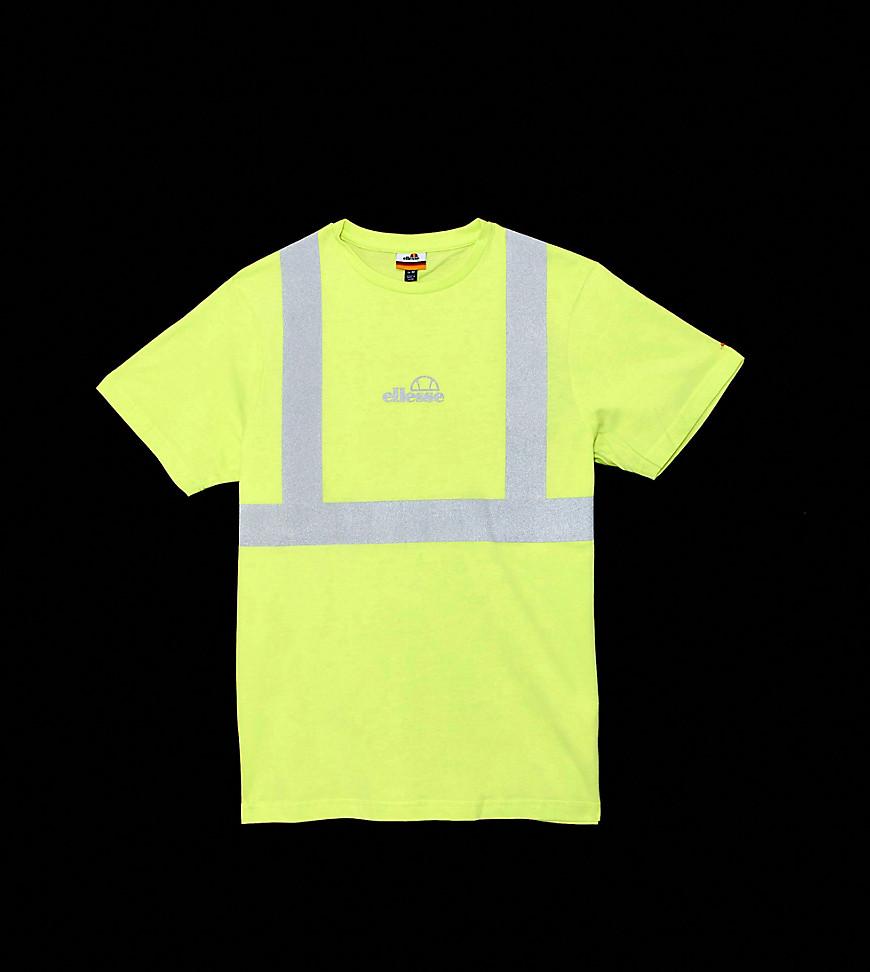 Cristian - T-shirt réfléchissant - - Exclusivité ASOS Coton Ellesse pour  homme en coloris Jaune - Lyst