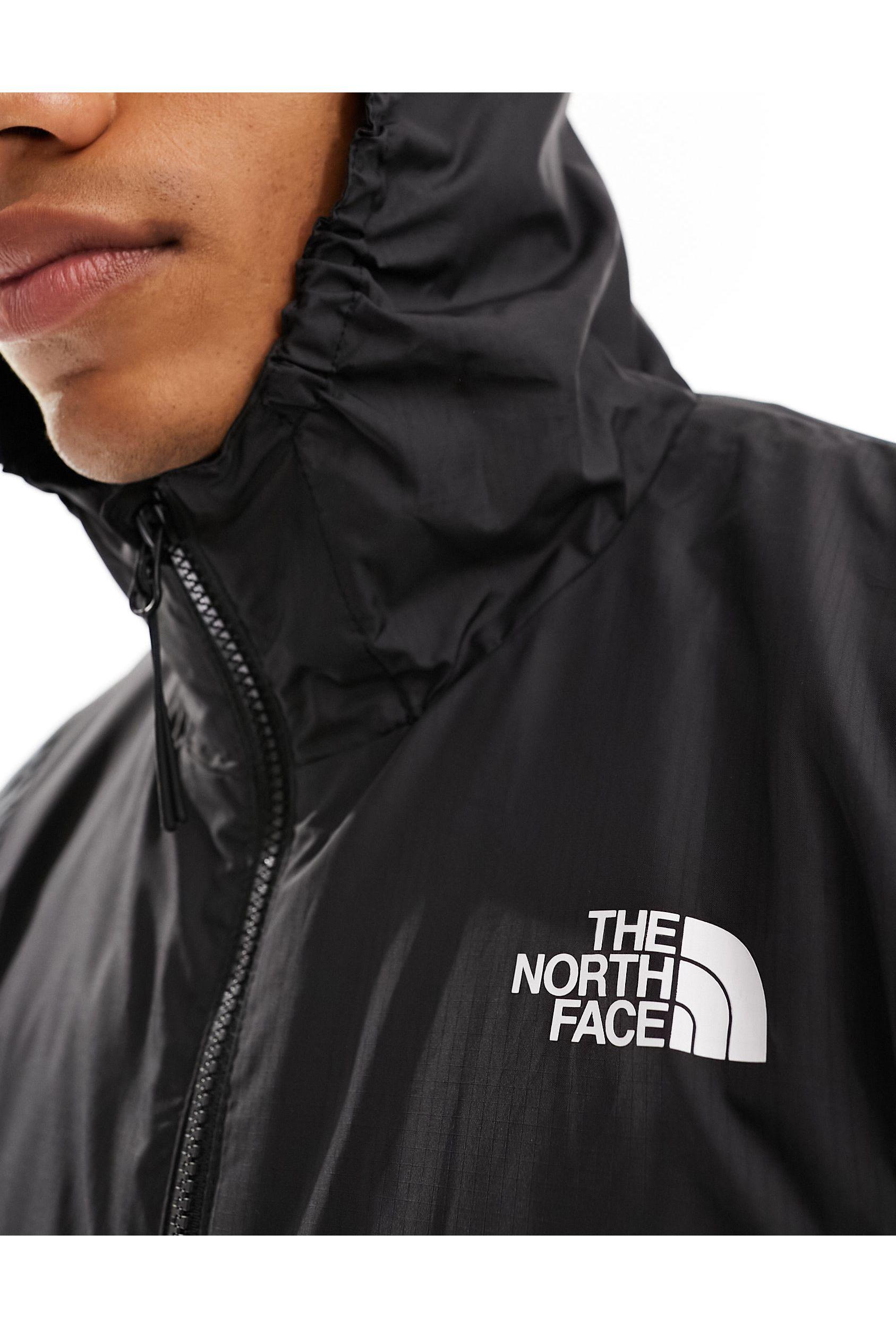 Black athletic zip up jacket sale