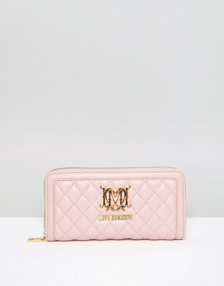 pink moschino purse