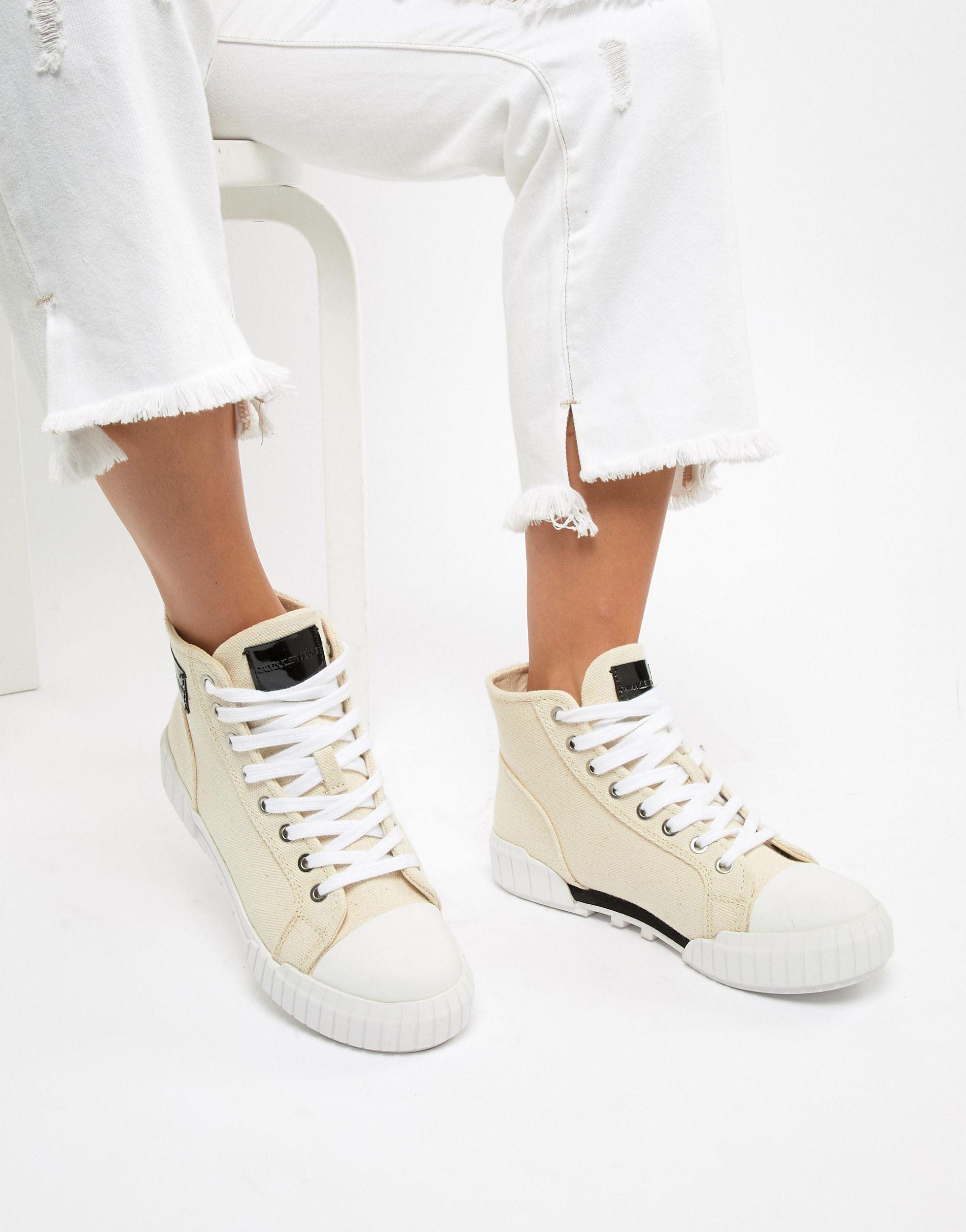 calvin klein trainers ladies