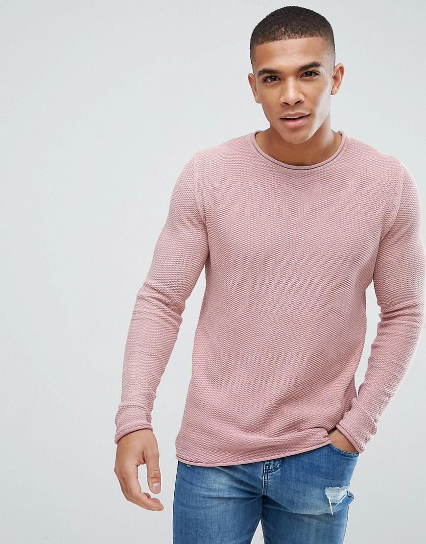 pink jumper for men