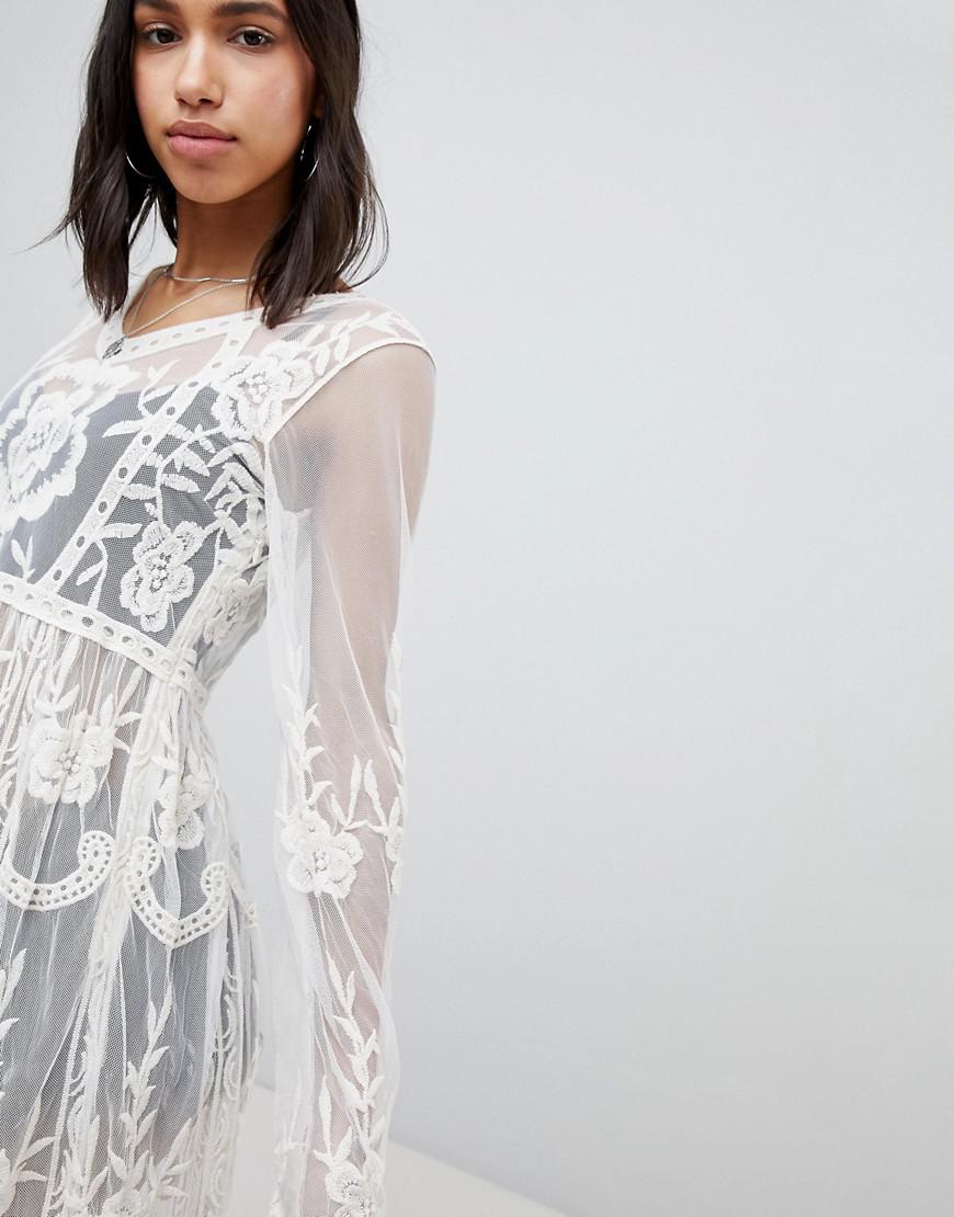 coat dress white