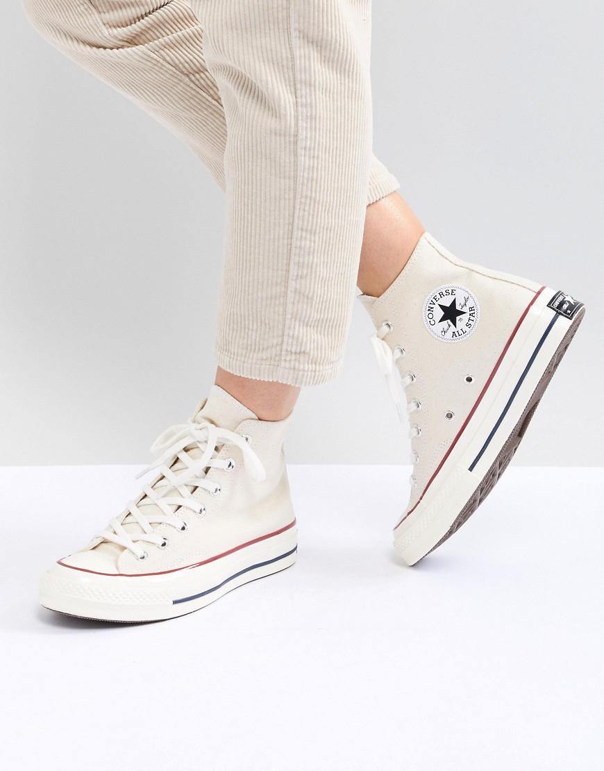 converse 70 high white - 65% remise 