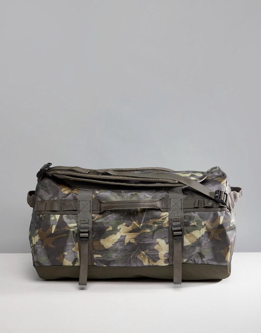The North Face Base Camp Duffel Bag Small 50 Litres In Tropical Camo/green  for Men - Lyst
