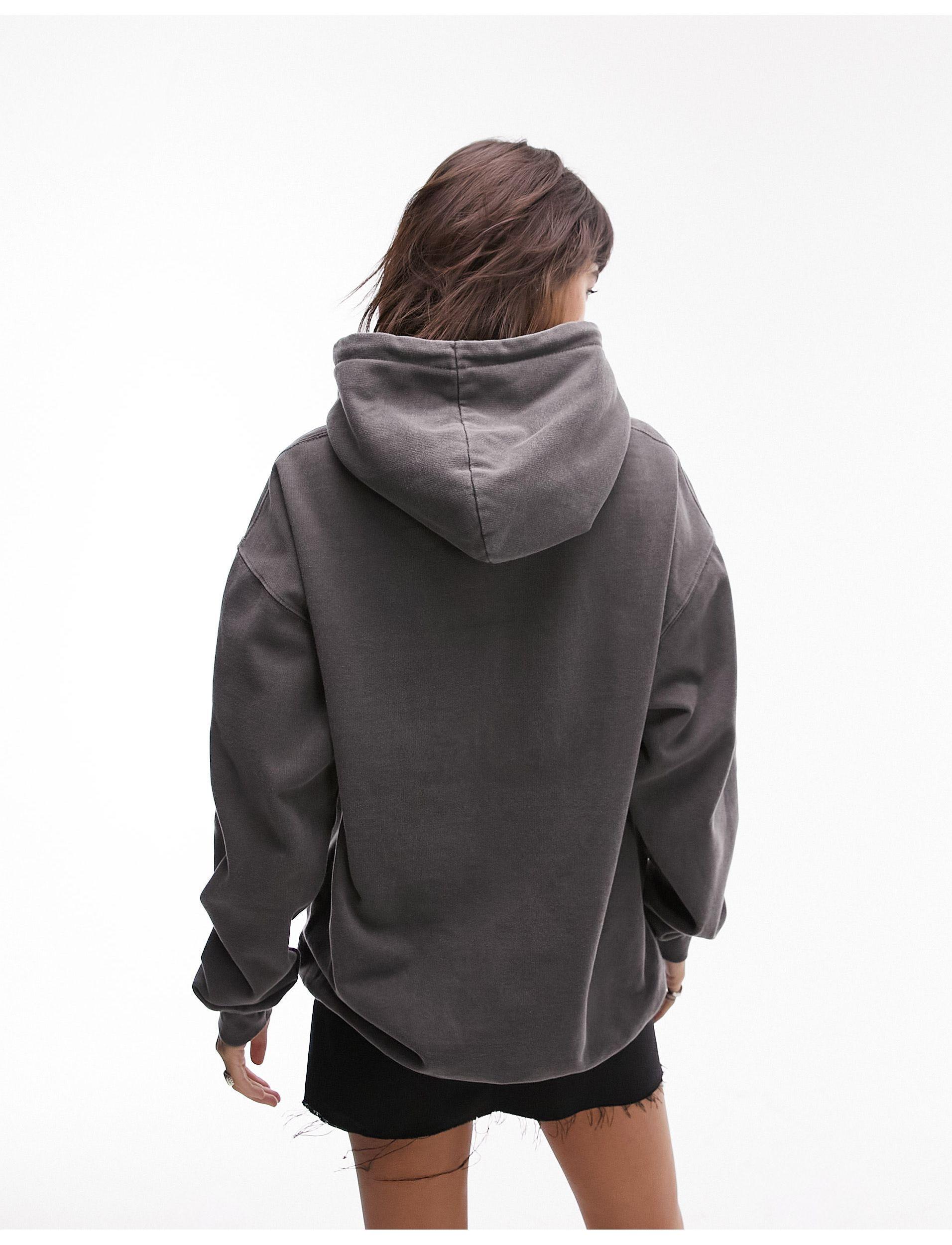 Oversized hoodie topshop new arrivals