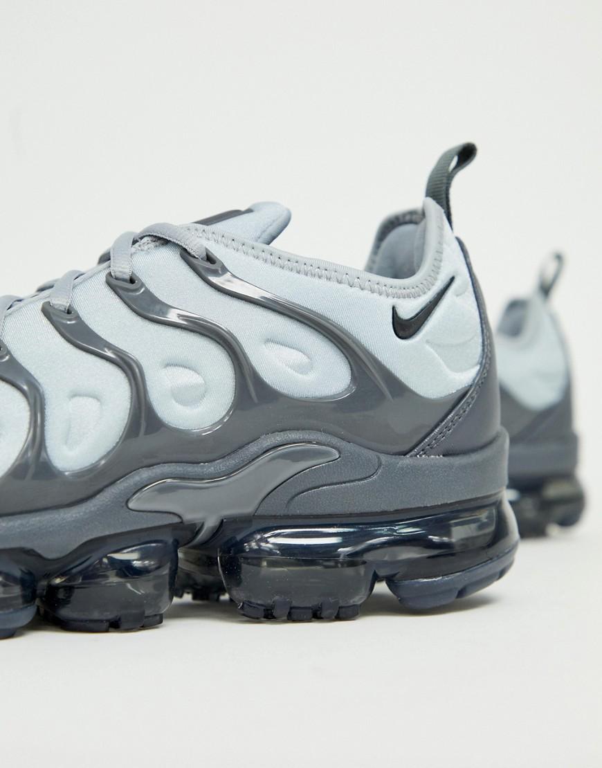 Nike Vapormax Plus - Sneakers In Donker Grijs in het Grijs voor heren - Lyst