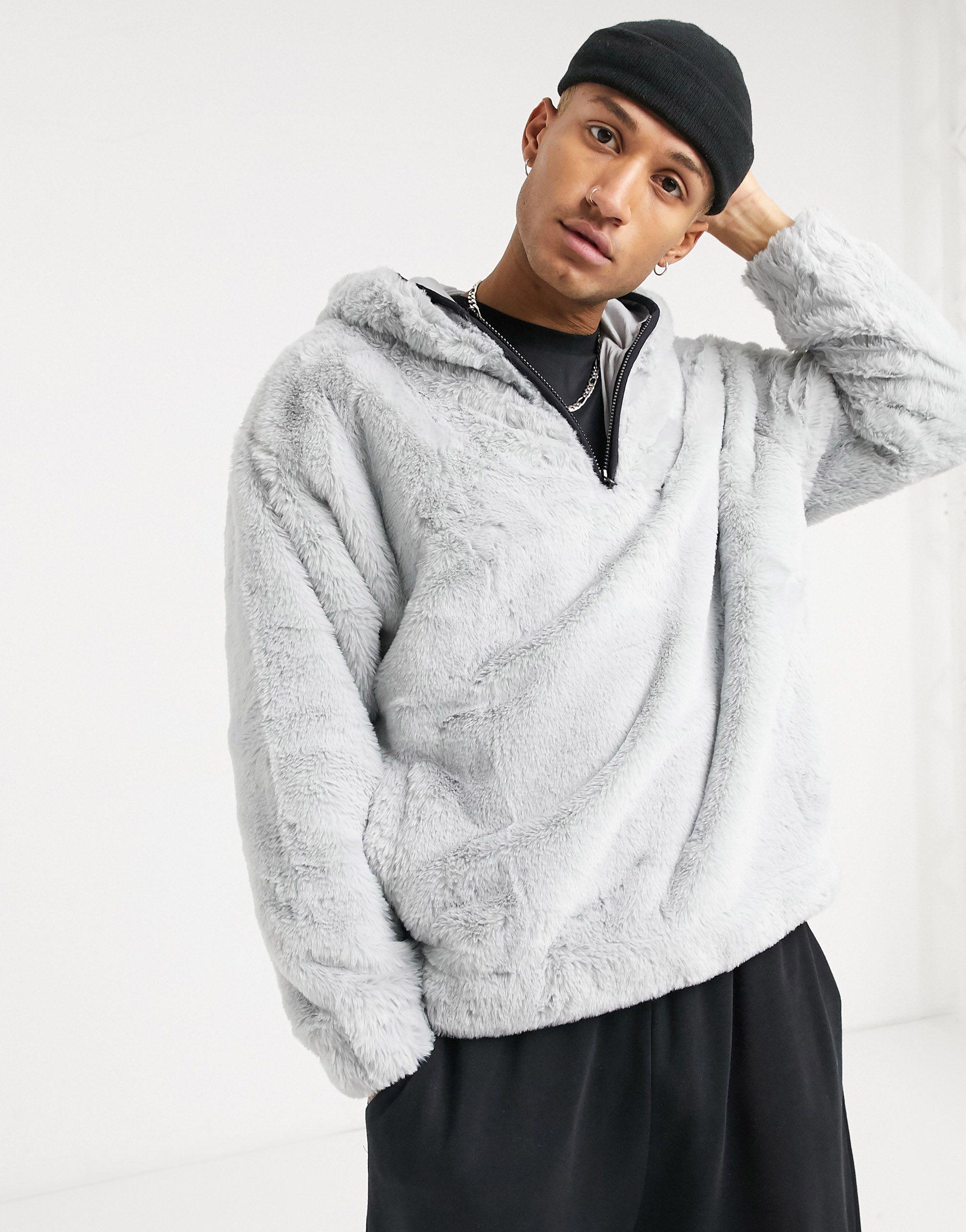 asos grey sweatshirt