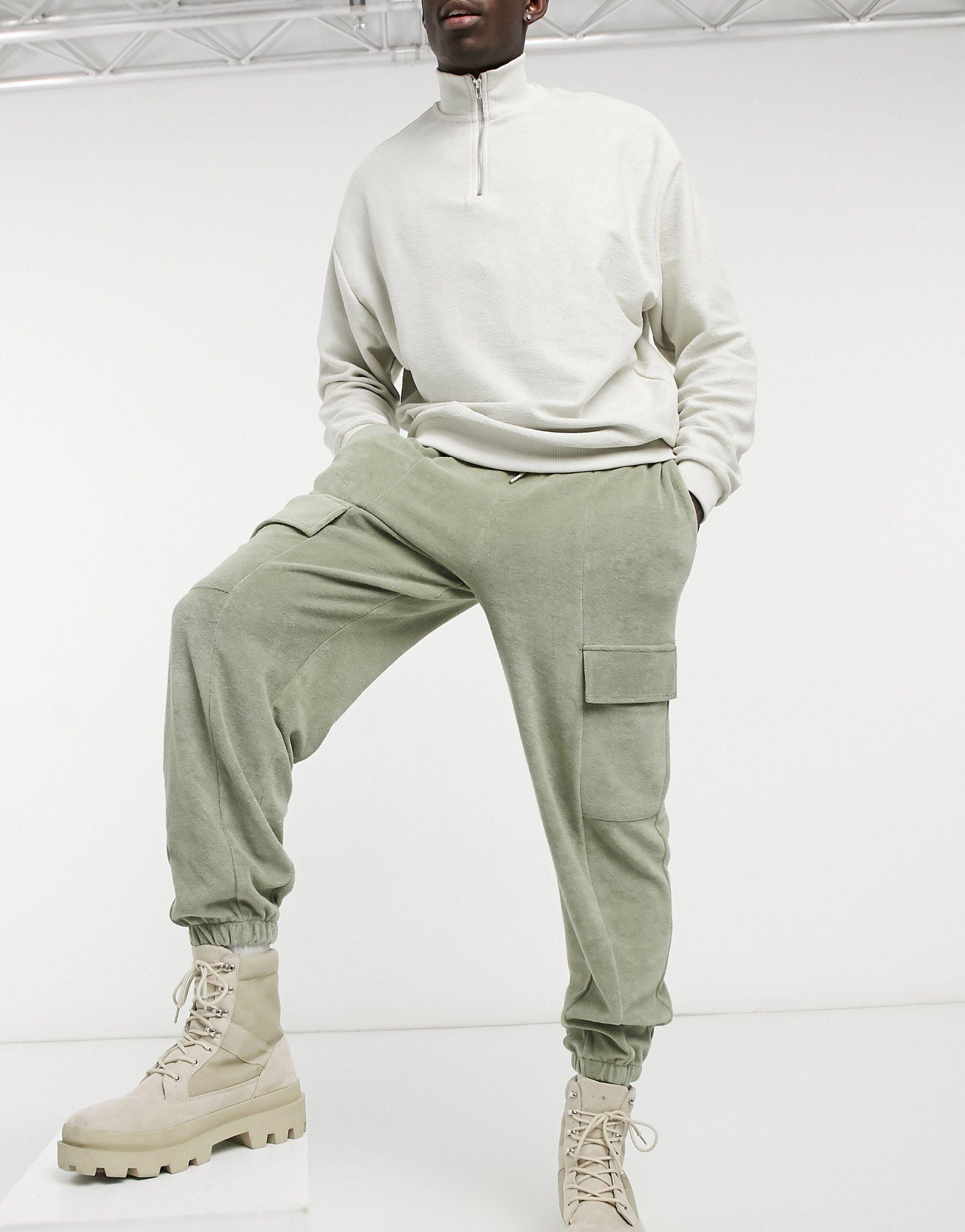 ASOS Co-ord Oversized joggers in Green for Men | Lyst Canada