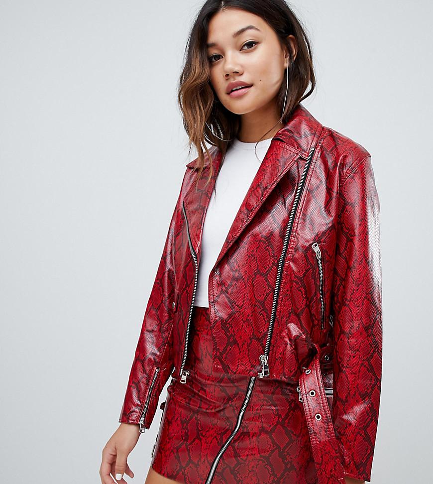 snakeprint jacket