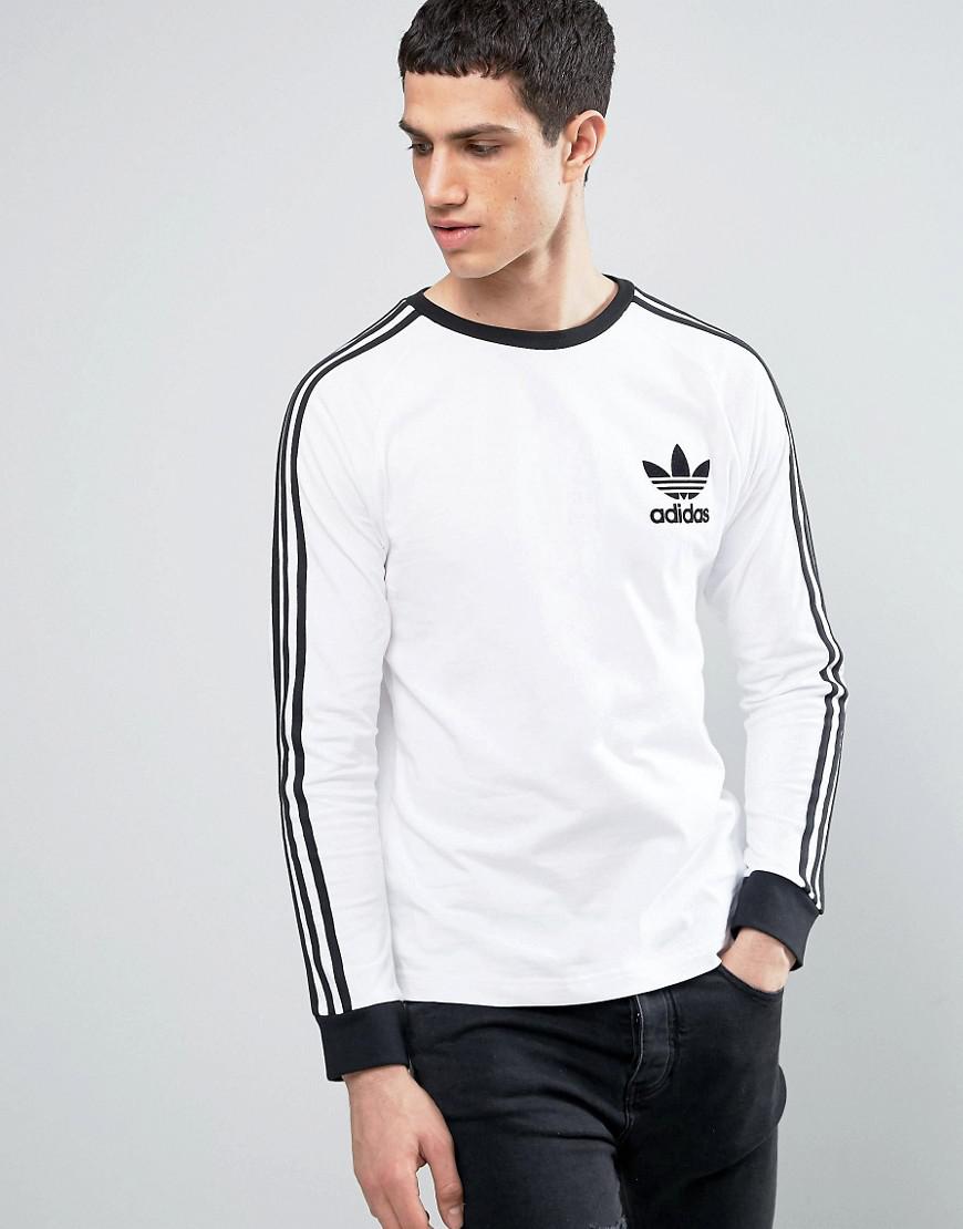 adidas originals men's california long sleeve tee