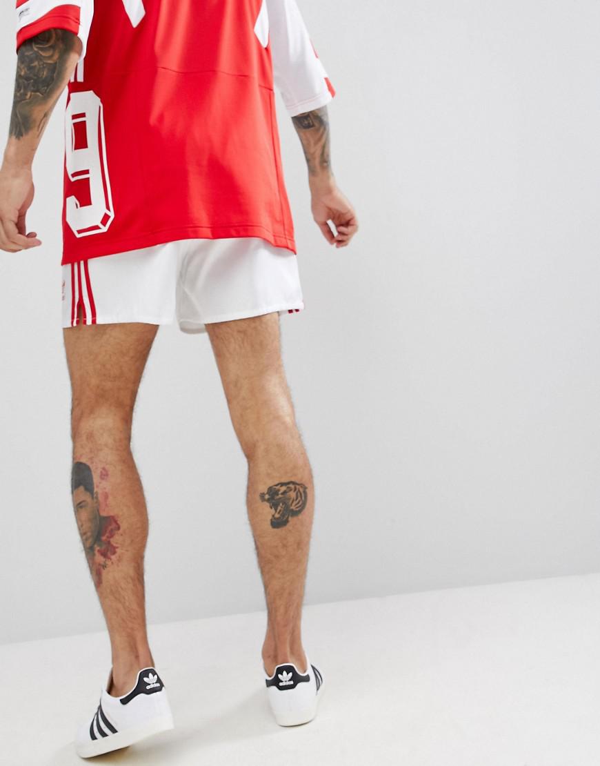 adidas retro football shorts