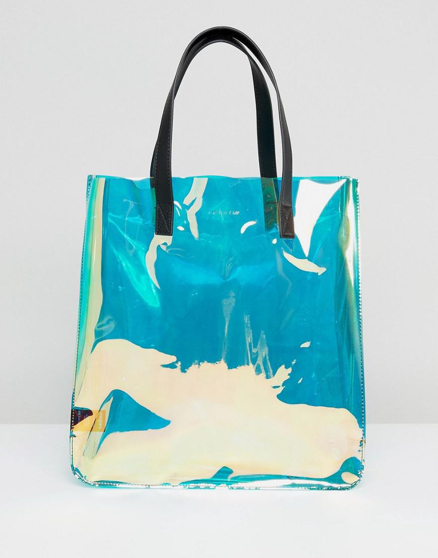 Skinnydip London Holographic Structured Shopper Bag - Lyst