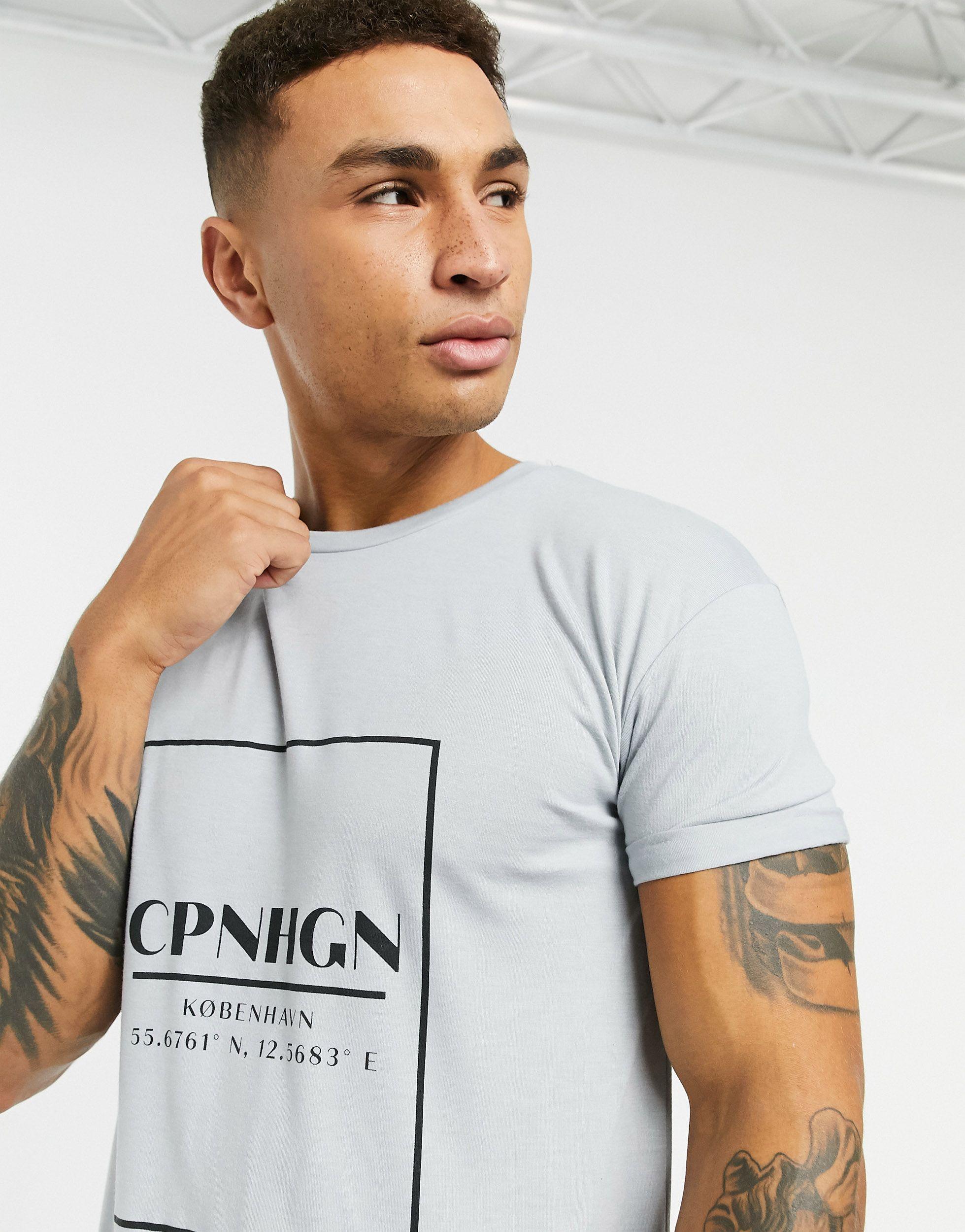 topman longline t shirt