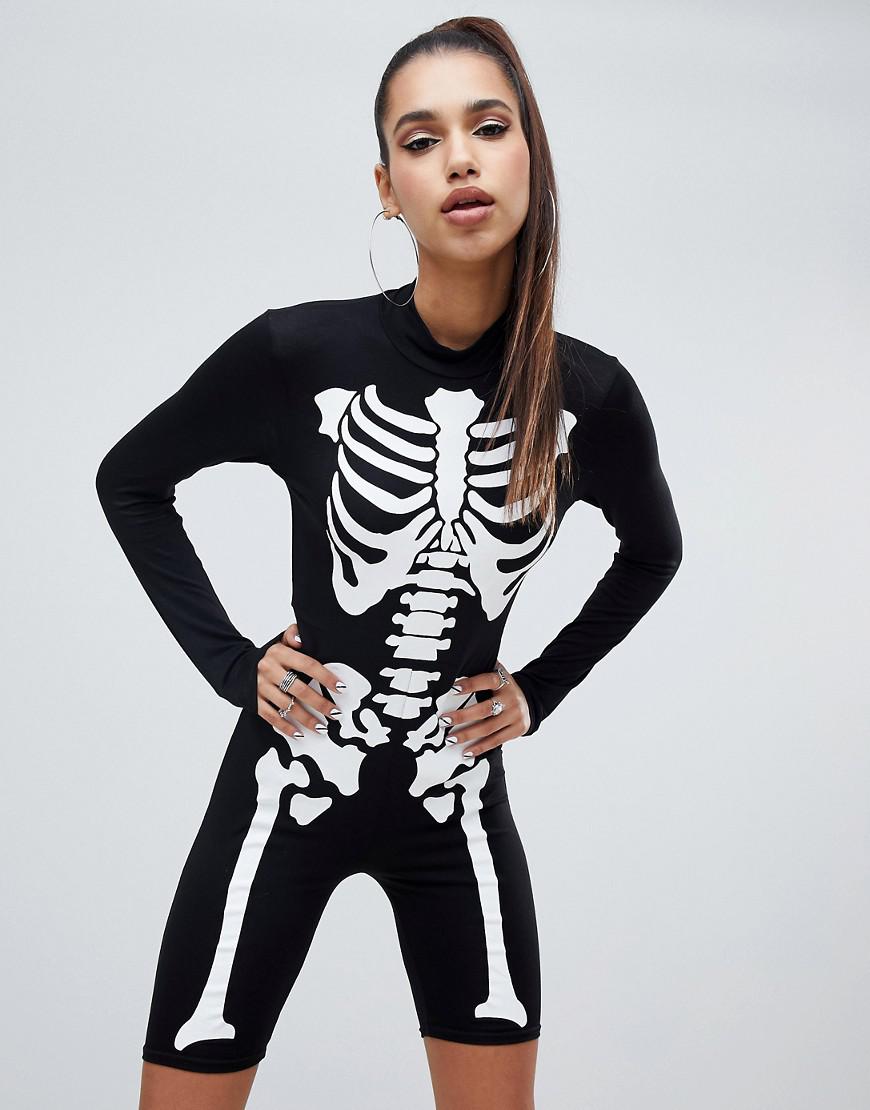 pretty little thing skeleton bodysuit