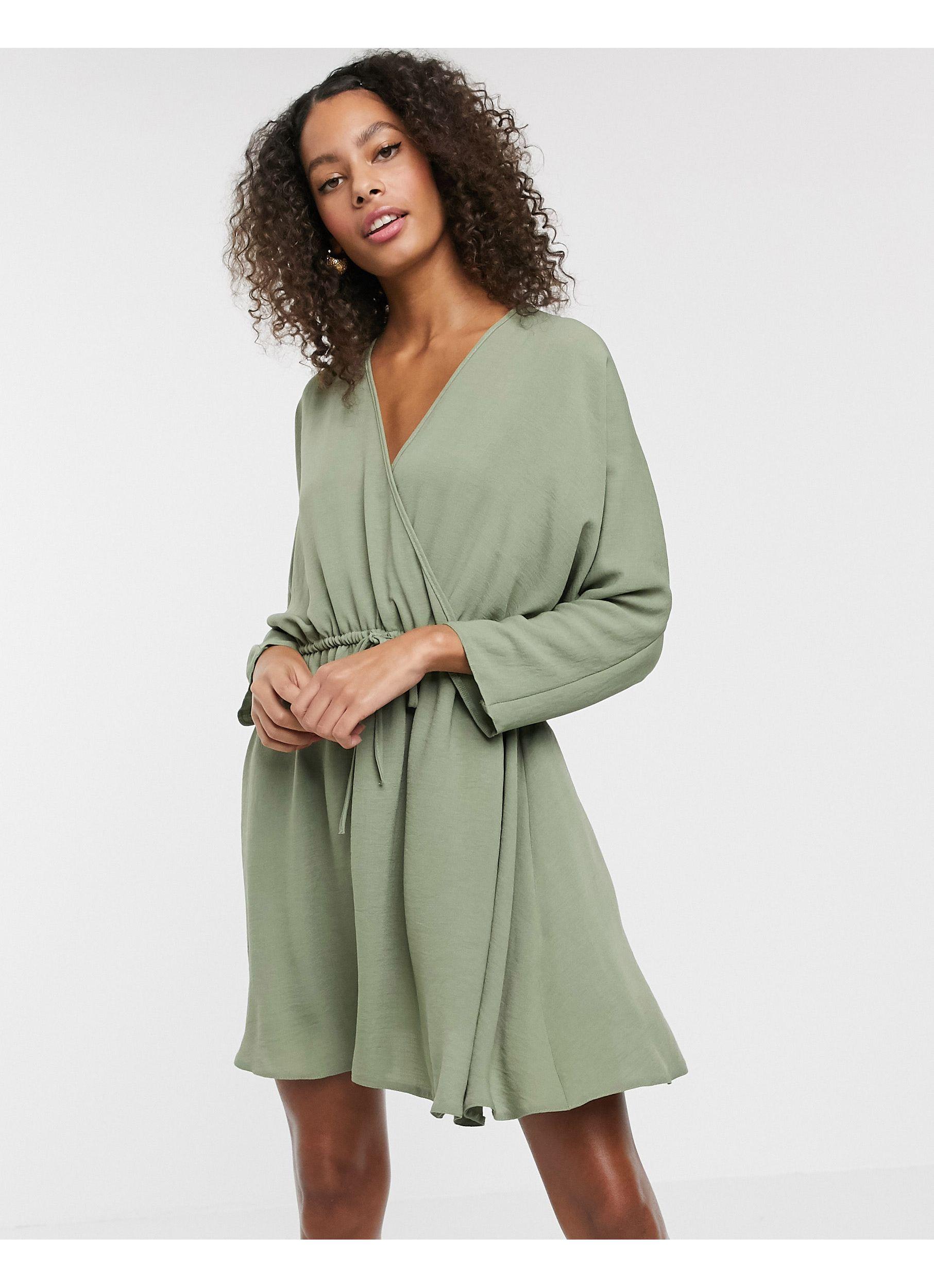 batwing mini dress