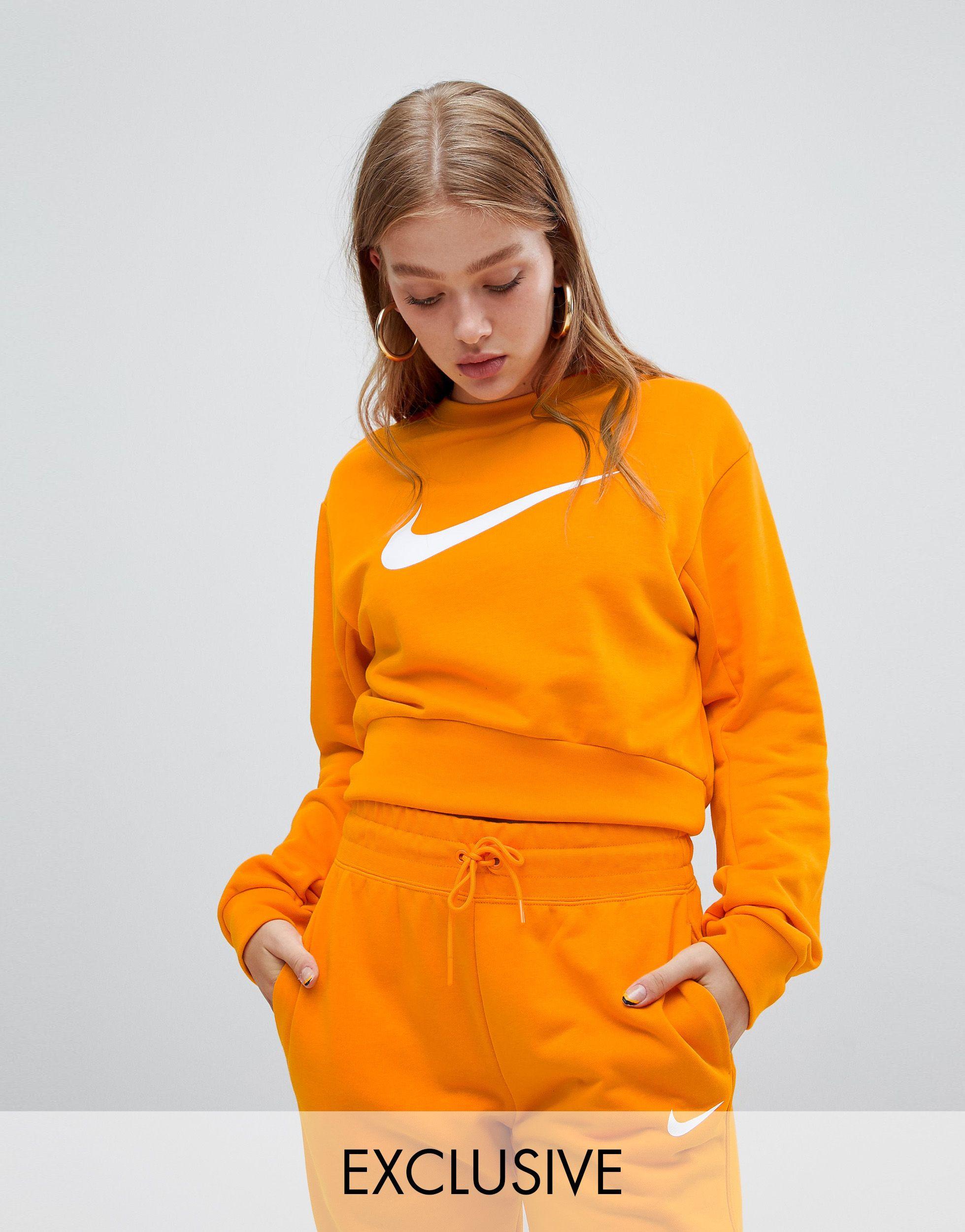 Pull Nike Femme Orange Sales, 42% OFF | smghy.com