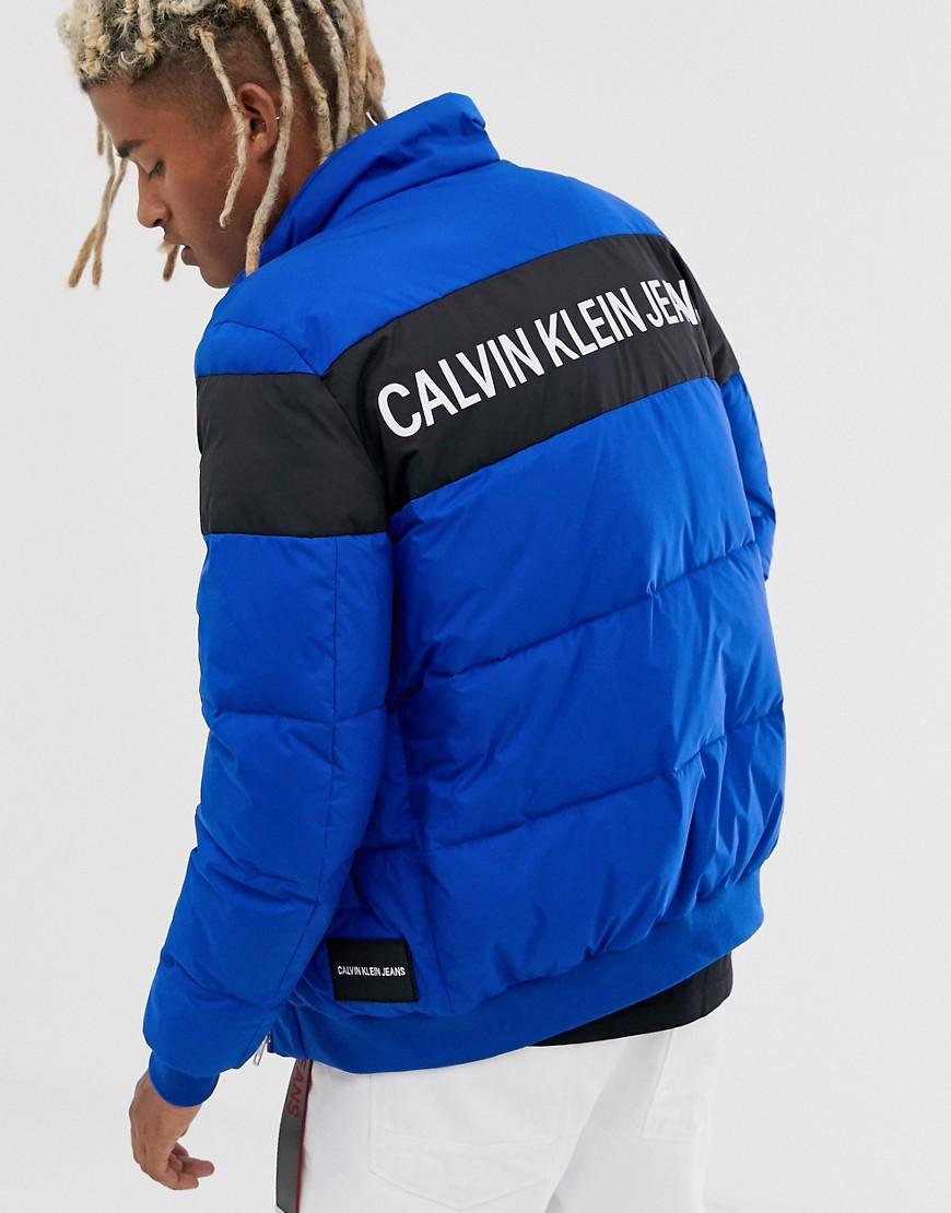 Calvin Klein Blue Windbreaker Greece, SAVE 41% - aveclumiere.com