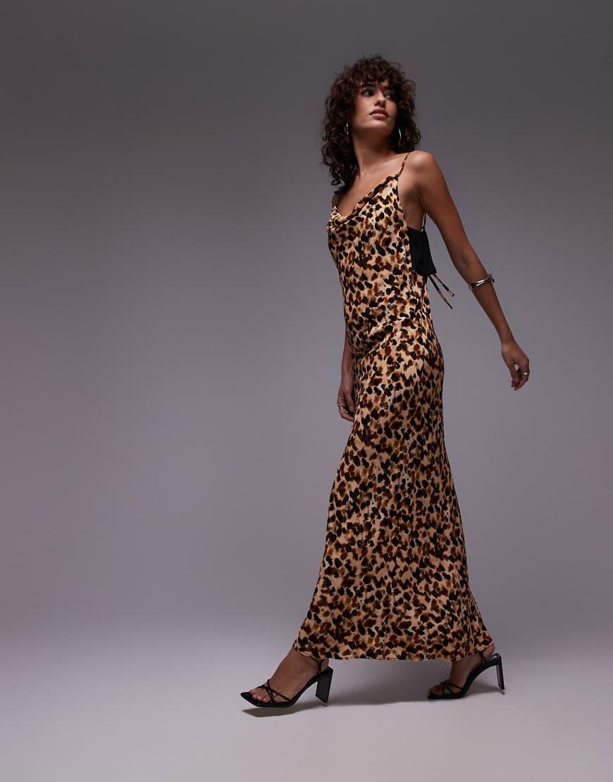 topshop leopard sequin dress Topshop | Dresses | Nwt Topshop Sequin Leopard Print Dress
