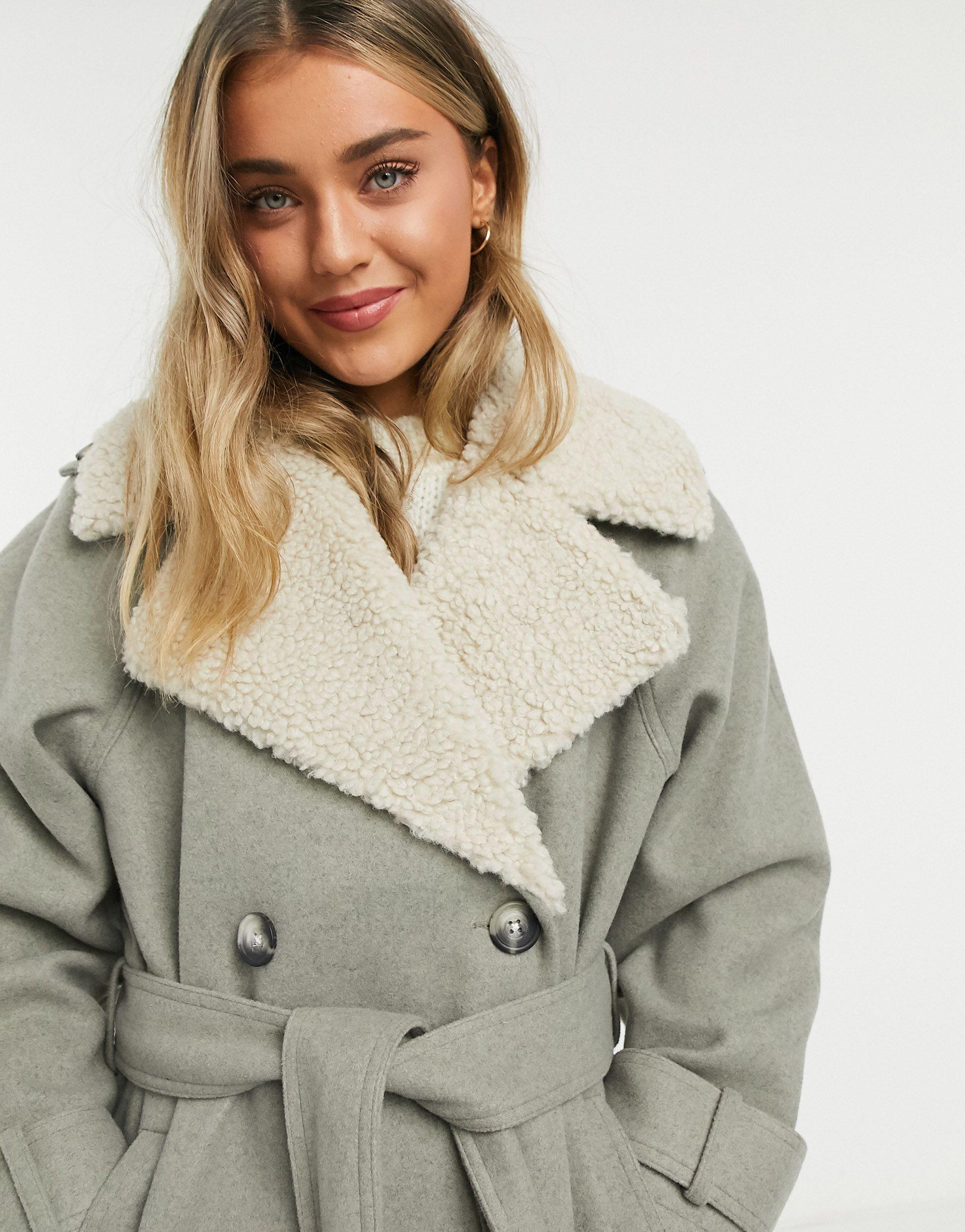 borg maxi coat