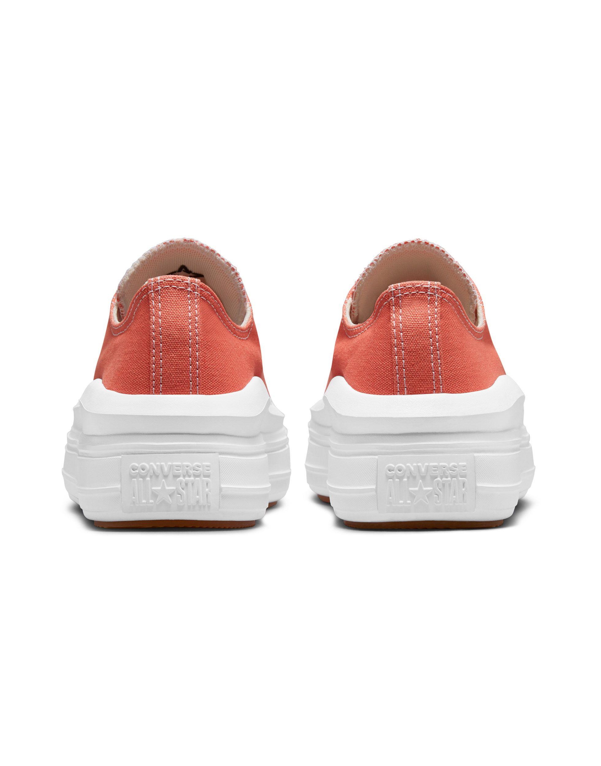Pastor th Maryanne Jones Converse Chuck Taylor All Star Ox Move Canvas Platform Sneakers in Orange |  Lyst