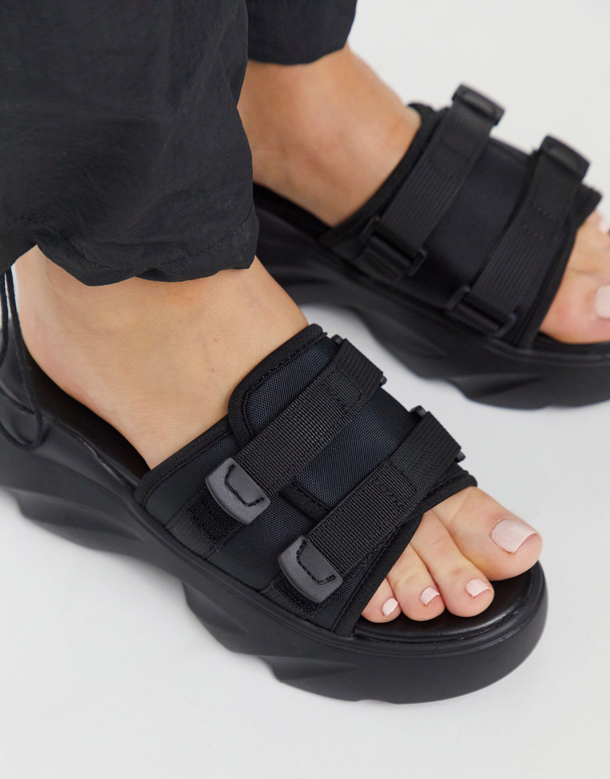 chunky sporty sandals