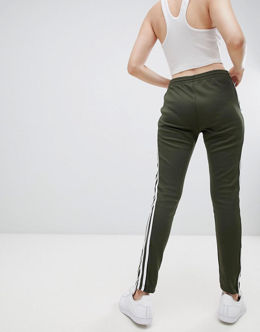 Pantalon de jogging trois bandes adidas Originals en coloris Vert | Lyst