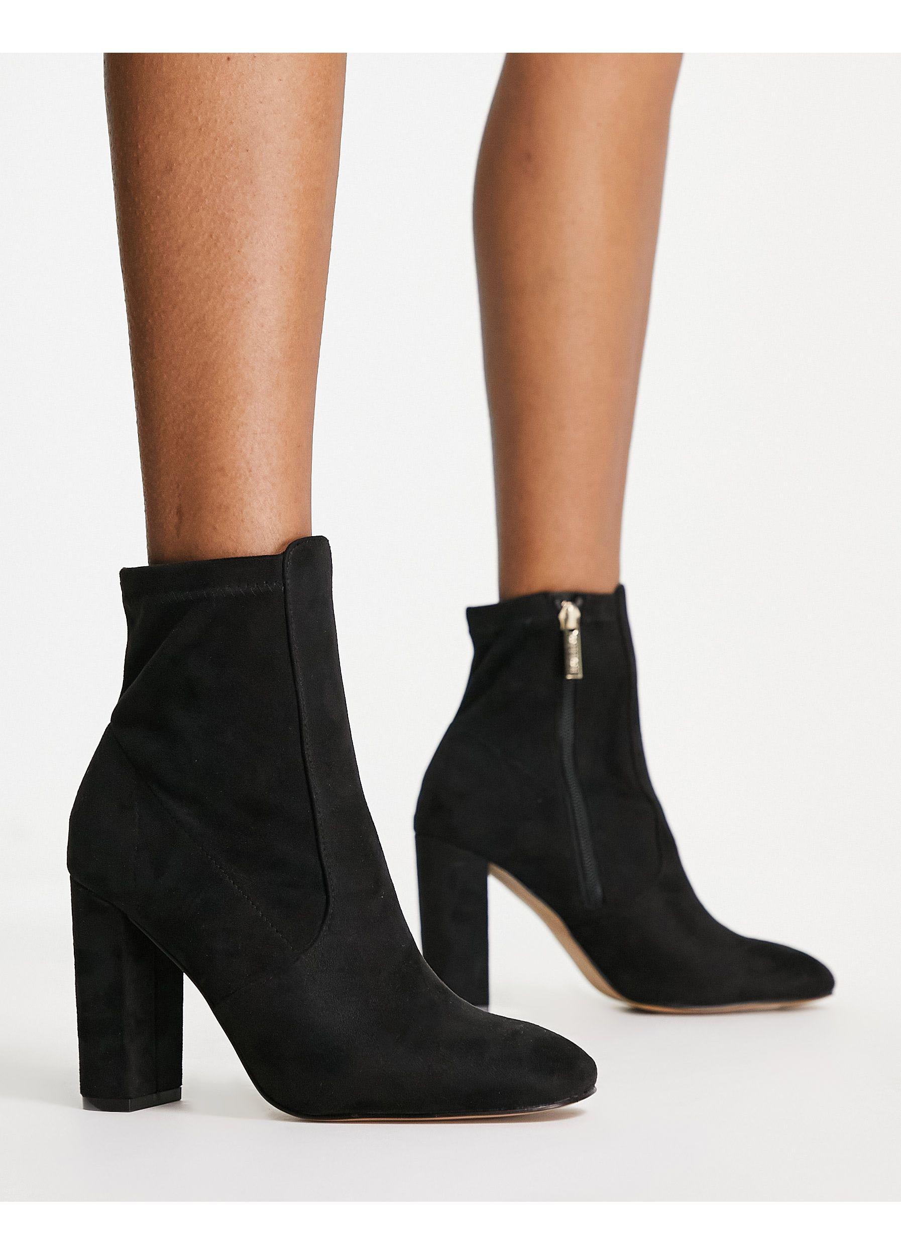 Office Alberta Heeled Ankle Boots in Black | Lyst Black Suede Heeled Ankle Boots Office Alberta Heeled Ankle Boots in Black | Lyst Black Suede Heeled Ankle Boots