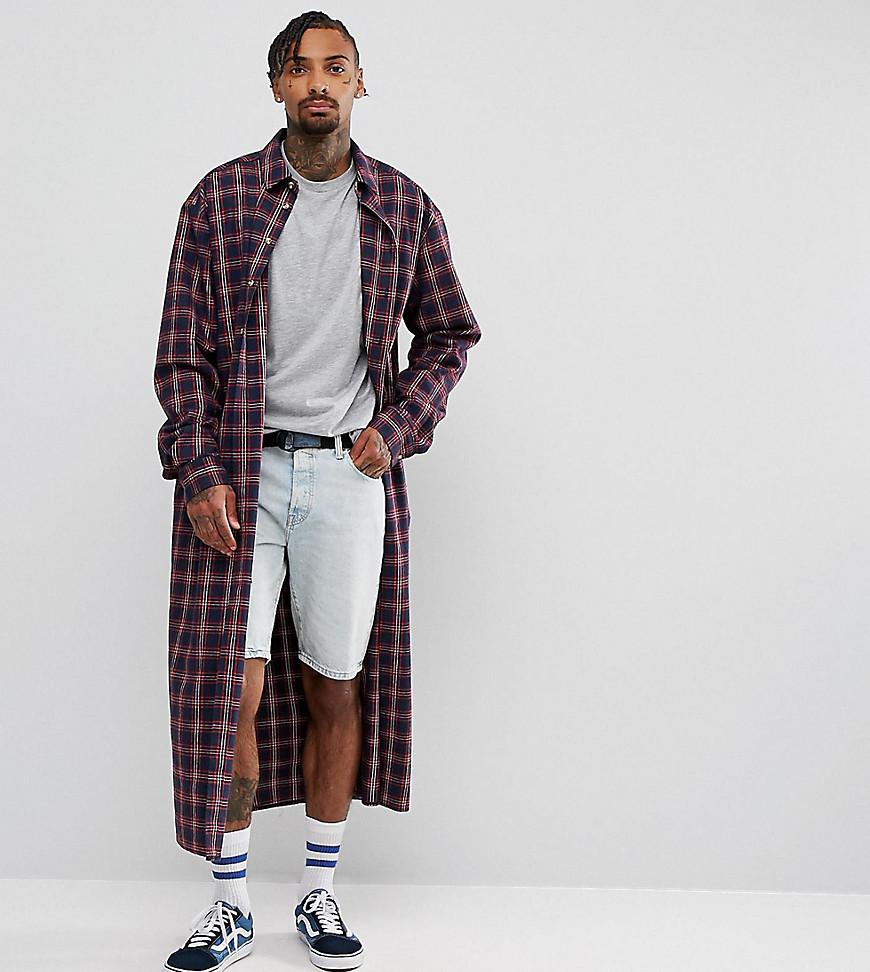 Inspired Oversized Super Longline Shirt 