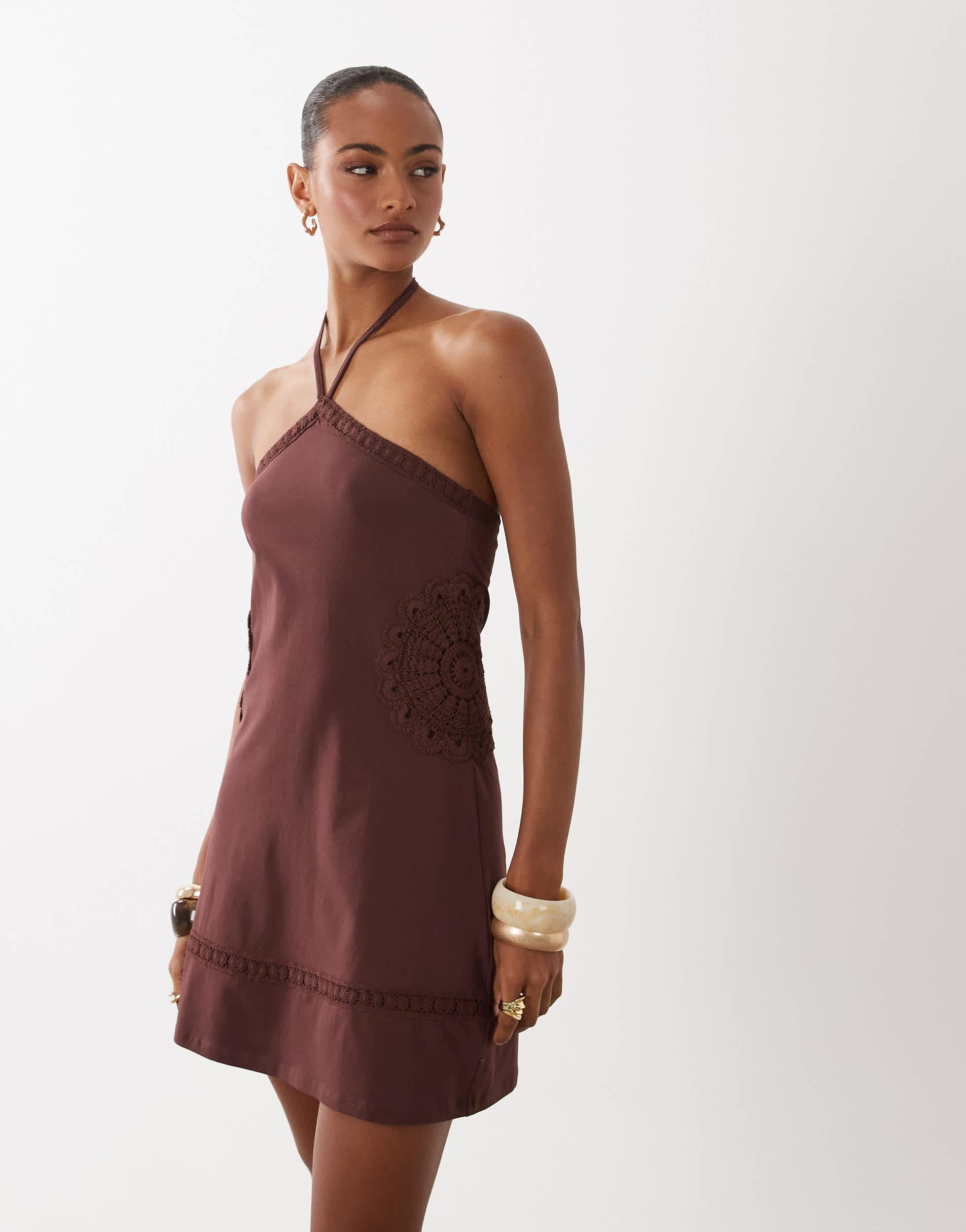 Chocolate Brown Dresses for Women | Lyst Chocolate Brown Dresses for Women | Lyst
