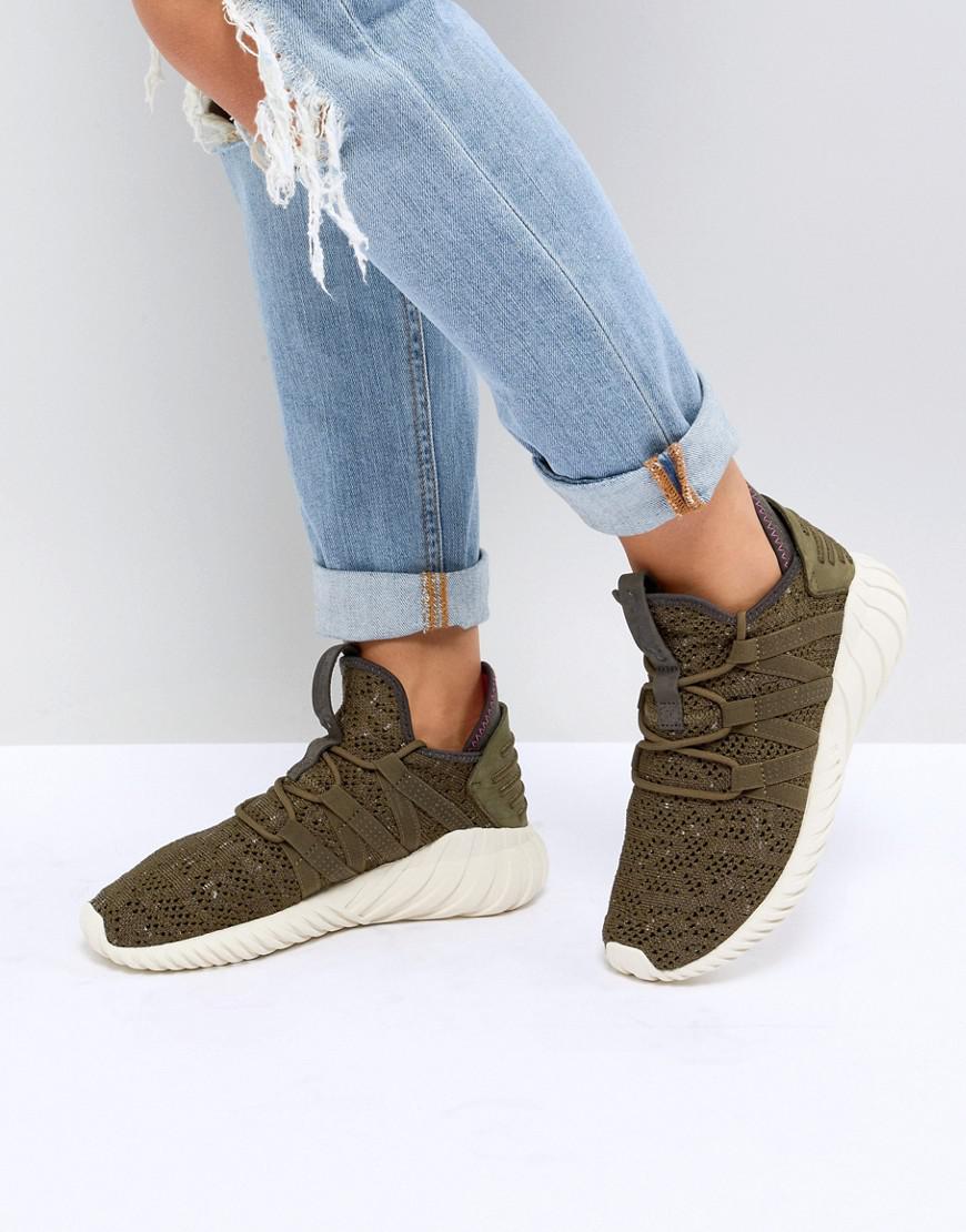 adidas tubular khaki womens
